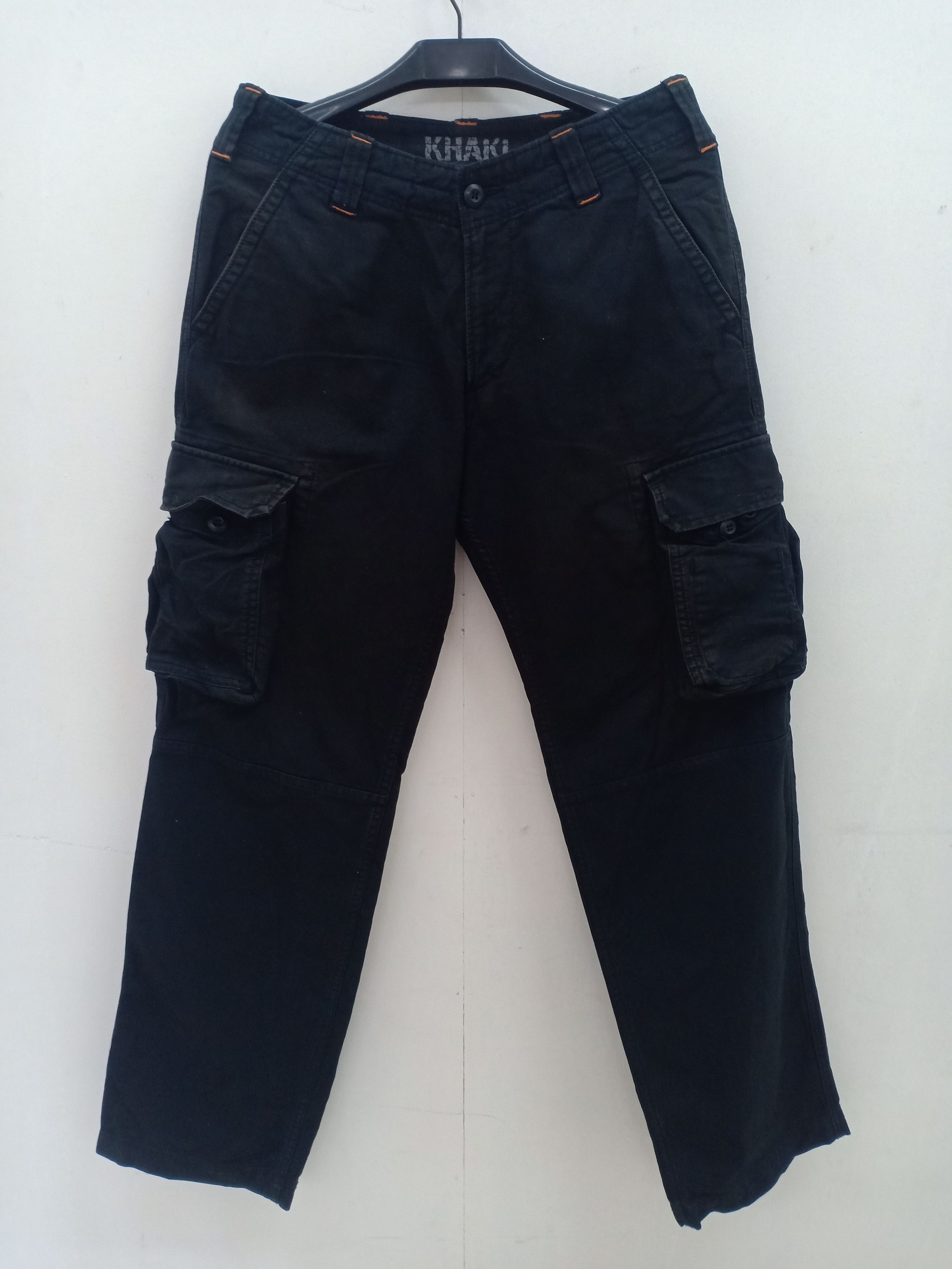 Edwin × Japanese Brand Edwin Khaki Cargo Multipocket Pants Size US 32 / EU 48 - 4 Thumbnail