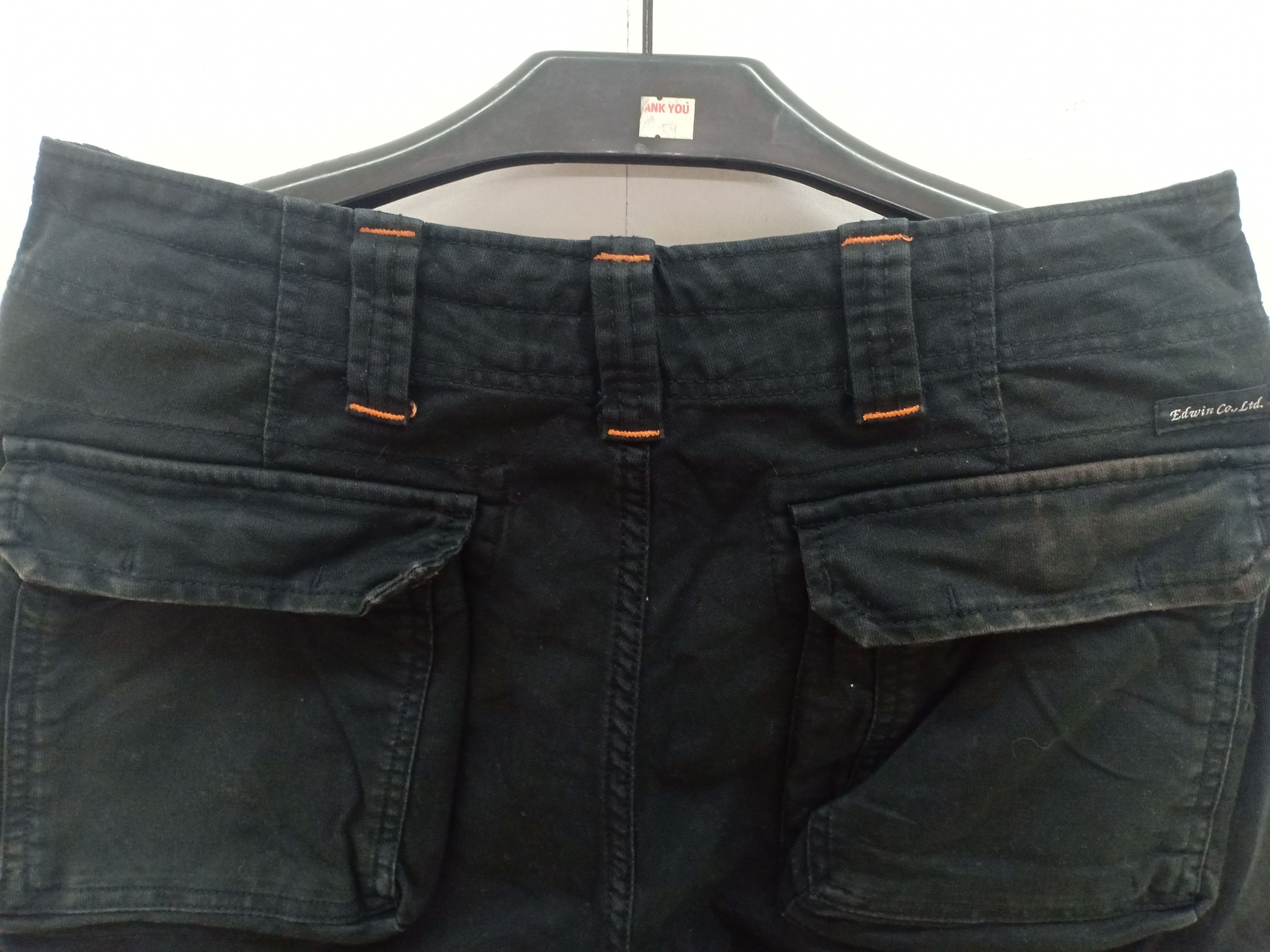 Edwin × Japanese Brand Edwin Khaki Cargo Multipocket Pants Size US 32 / EU 48 - 8 Thumbnail