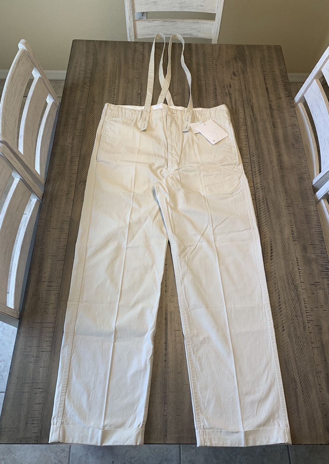 Visvim SS20 Camus Braces Pants WD | Grailed