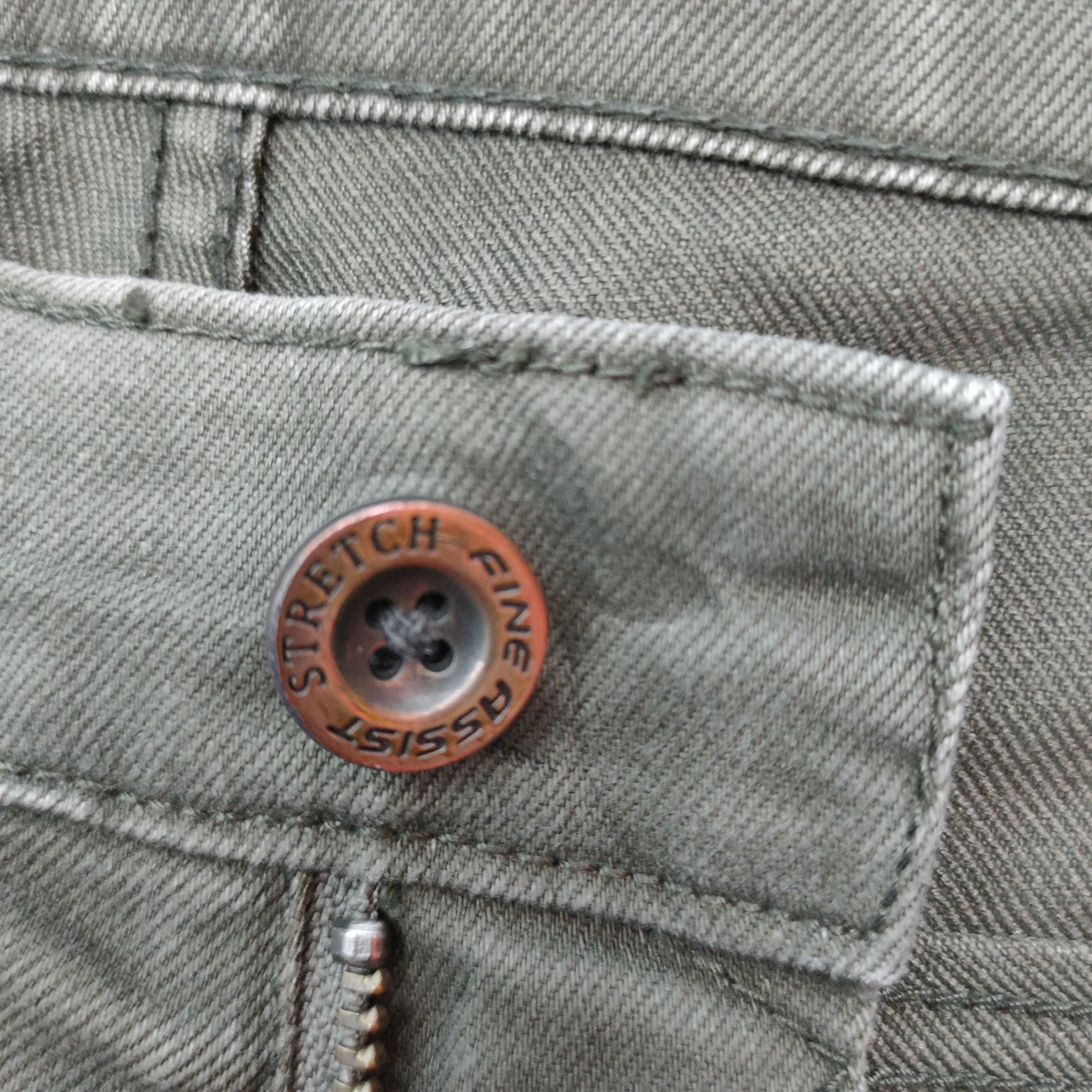Japanese Brand Vintage FINE ASSIST Faded Trousers Cargo Pants Size US 35 - 4 Thumbnail