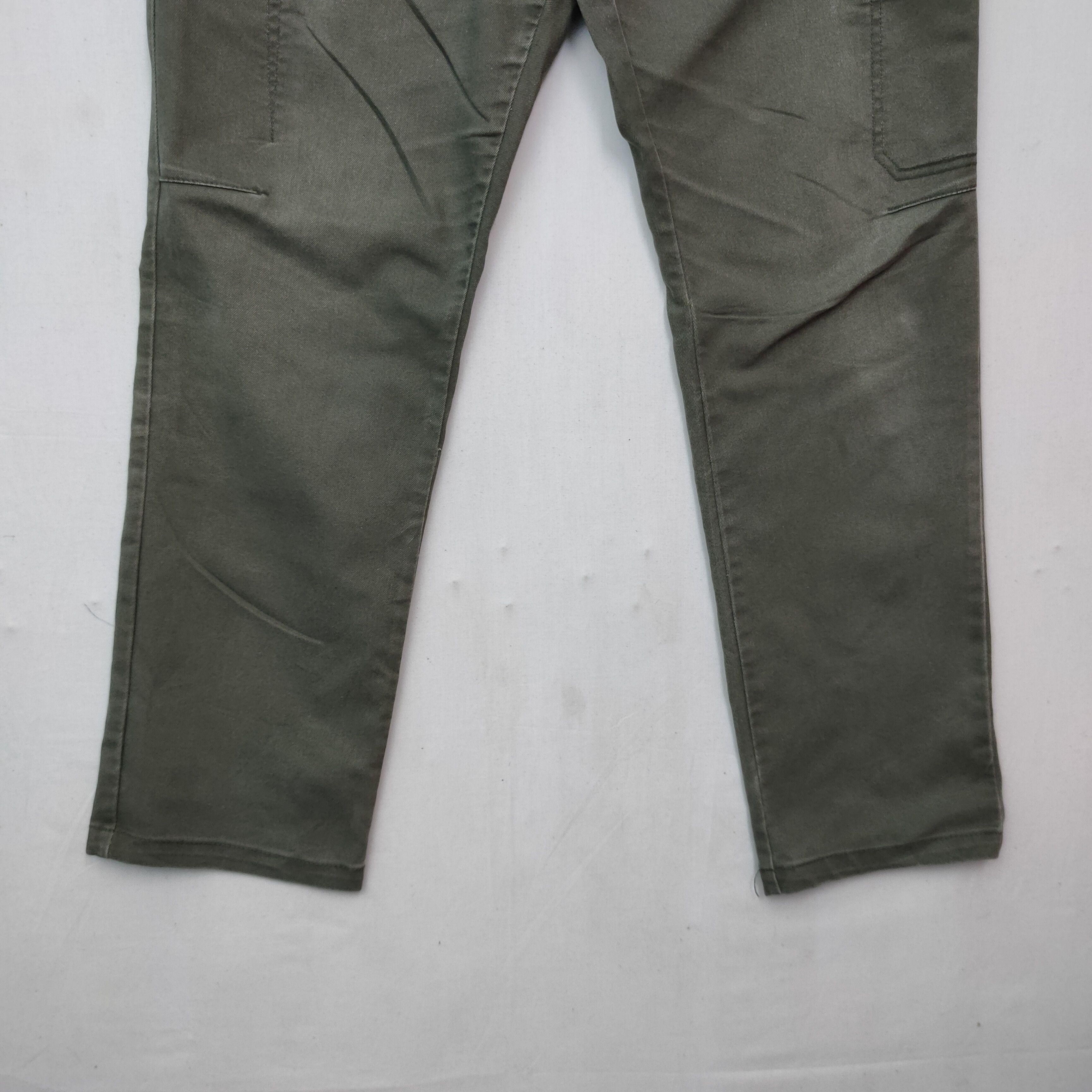 Japanese Brand Vintage FINE ASSIST Faded Trousers Cargo Pants Size US 35 - 6 Thumbnail