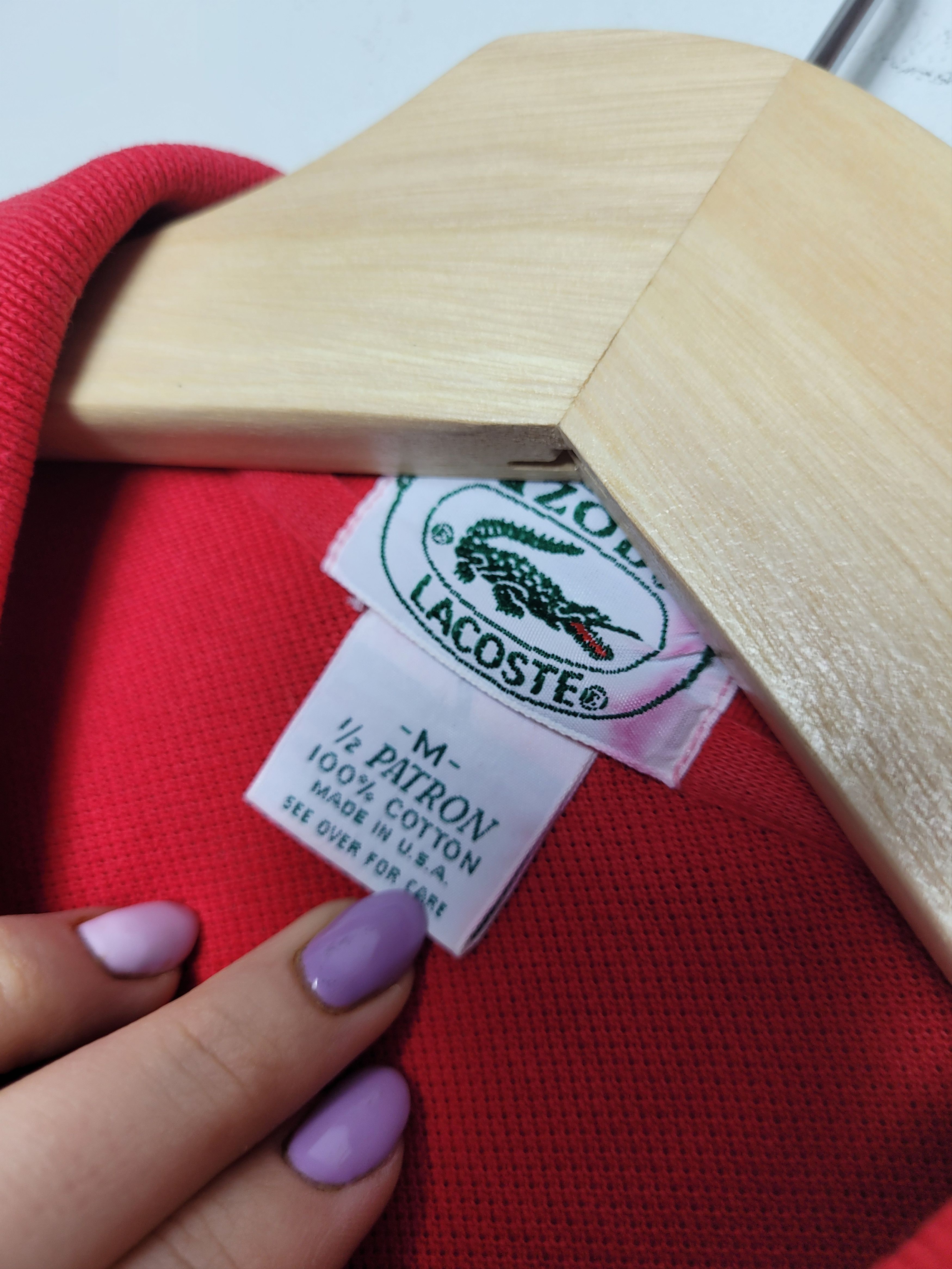 Lacoste LACOSTE Vintage Izod Made in USA Polo T-shirt Size US M / EU 48-50 / 2 - 5 Thumbnail