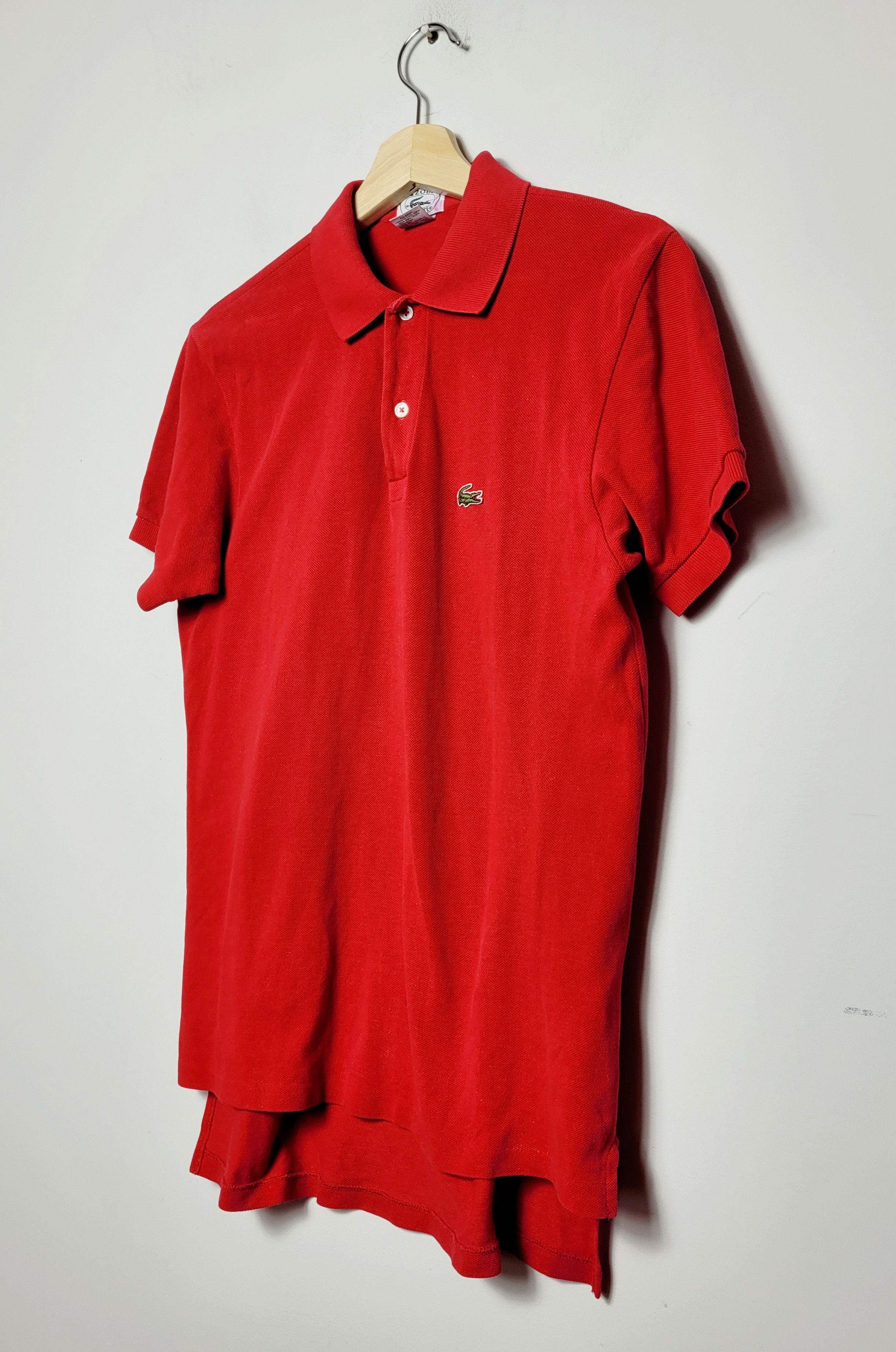 Lacoste LACOSTE Vintage Izod Made in USA Polo T-shirt Size US M / EU 48-50 / 2 - 2 Thumbnail