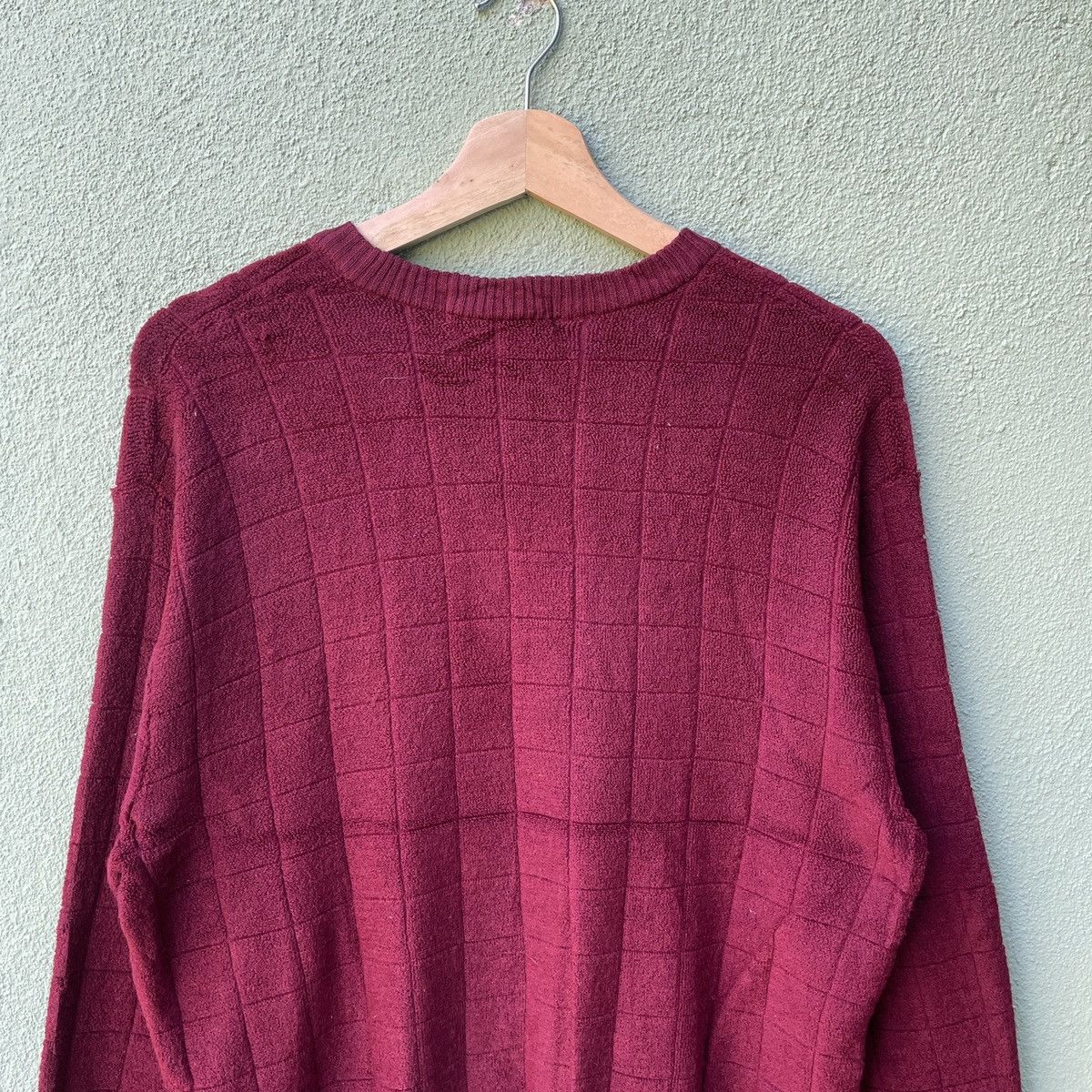 Aran Isles Knitwear Vintage EAGLE MOON V Neck Nice Knitwear Sweater! Size US L / EU 52-54 / 3 - 10 Thumbnail