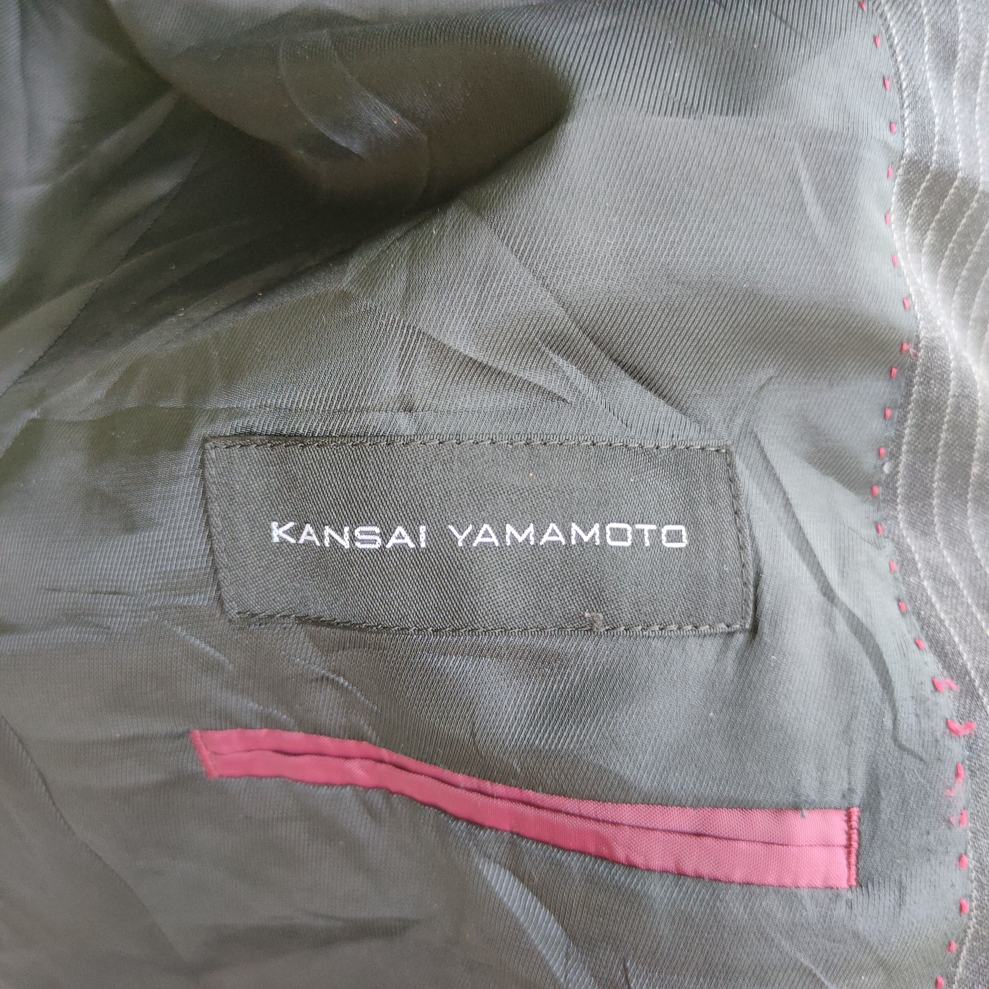 Japanese Brand KANSAI YAMAMOTO BLAZER COAT JACKET Size US L / EU 52-54 / 3 - 4 Thumbnail