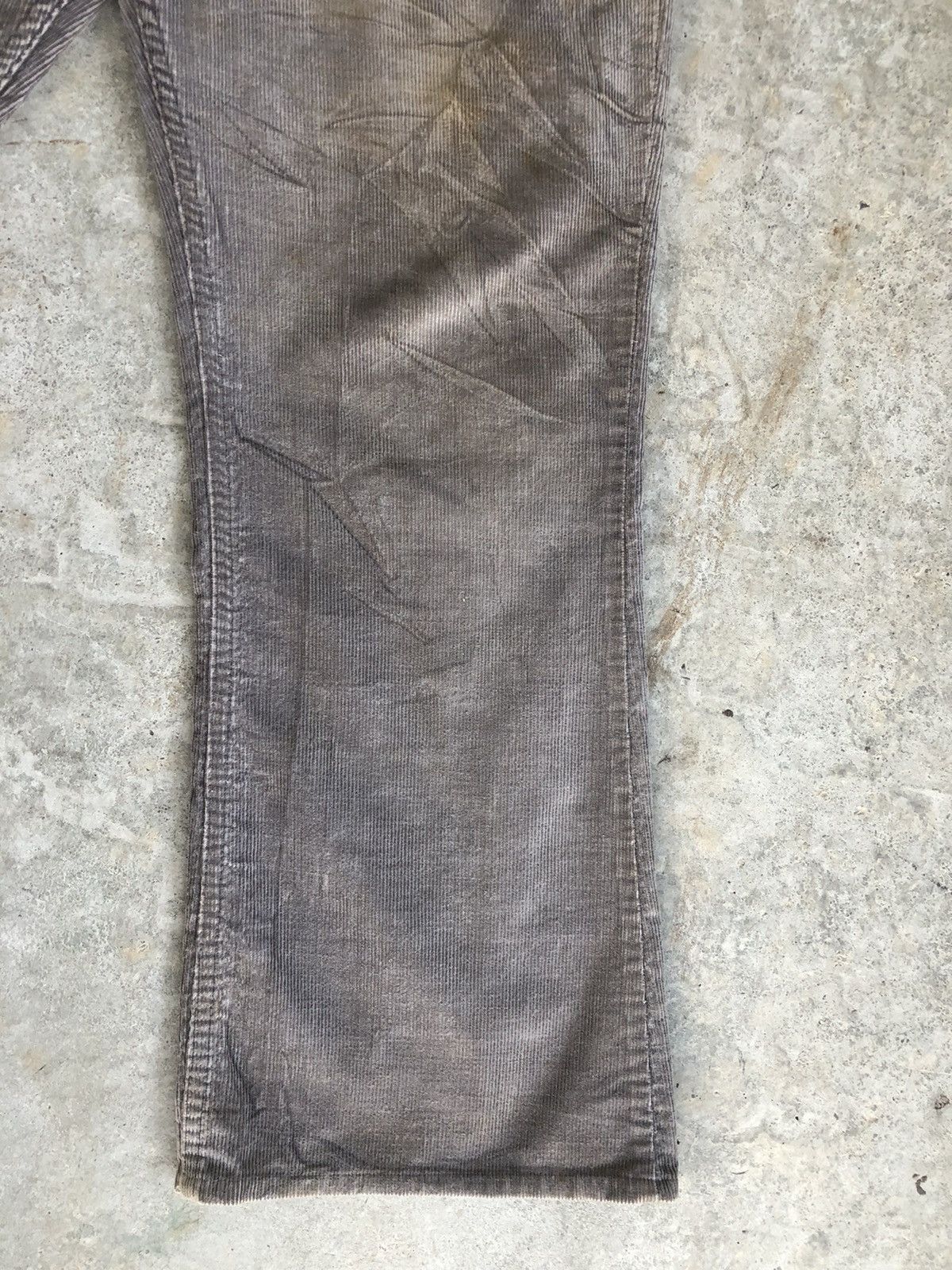 If Six Was Nine Vintage 70’s Levi’s Flared Jeans Corduroy 646 Size US 33 - 6 Thumbnail
