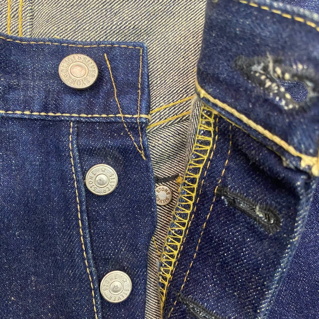 Japanese Brand X309 VTG JAPAN SILVERSTONE SELVEDGE DENIM Size US 32 / EU 48 - 5 Thumbnail