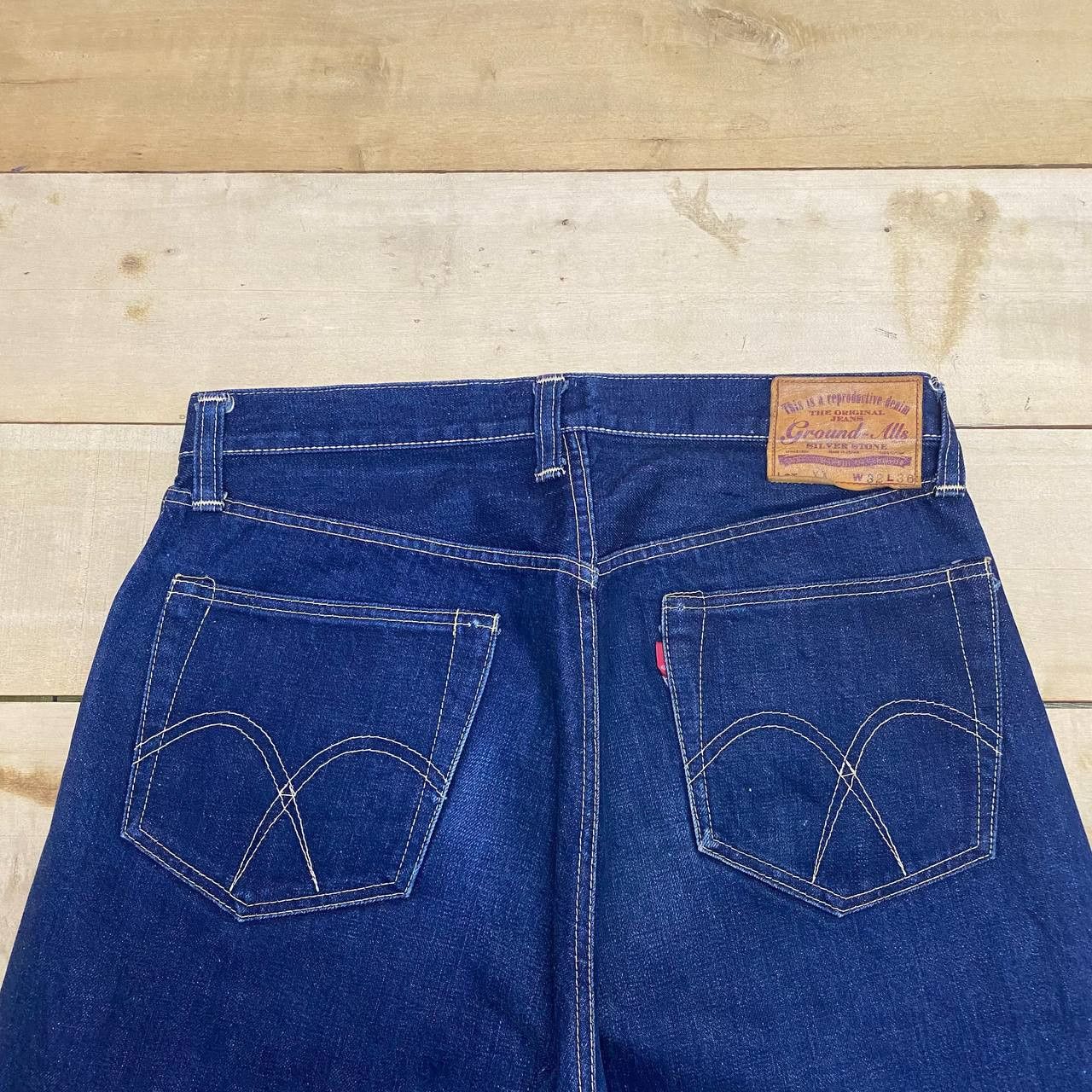 Japanese Brand X309 VTG JAPAN SILVERSTONE SELVEDGE DENIM Size US 32 / EU 48 - 2 Thumbnail