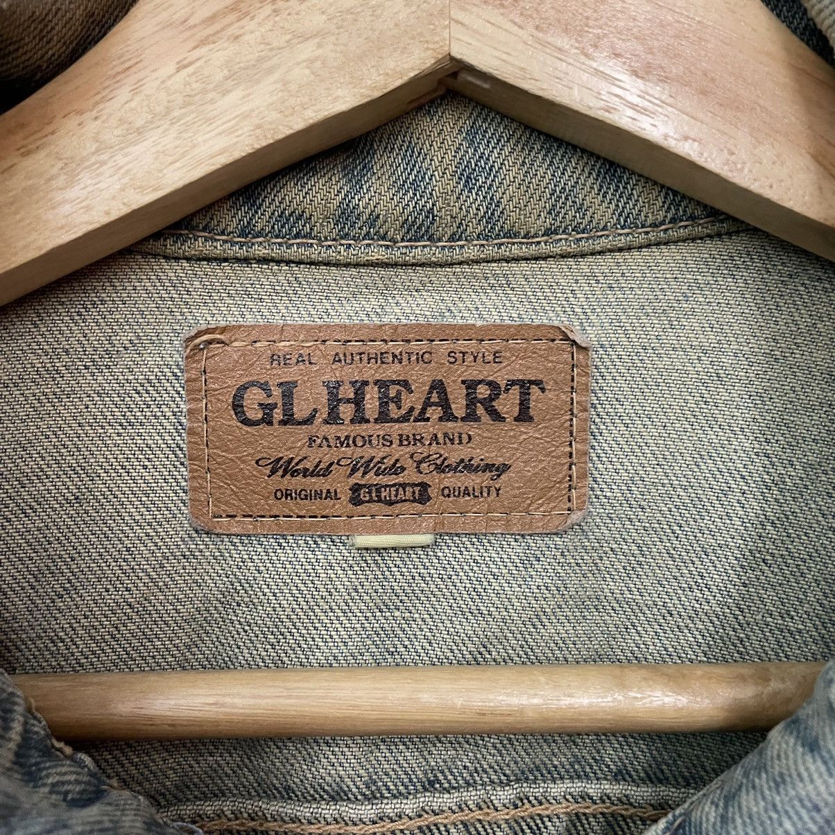 Vintage Vintage‼️ GLHEART Faded Button Ups Denim Jacket Size US M / EU 48-50 / 2 - 5 Thumbnail