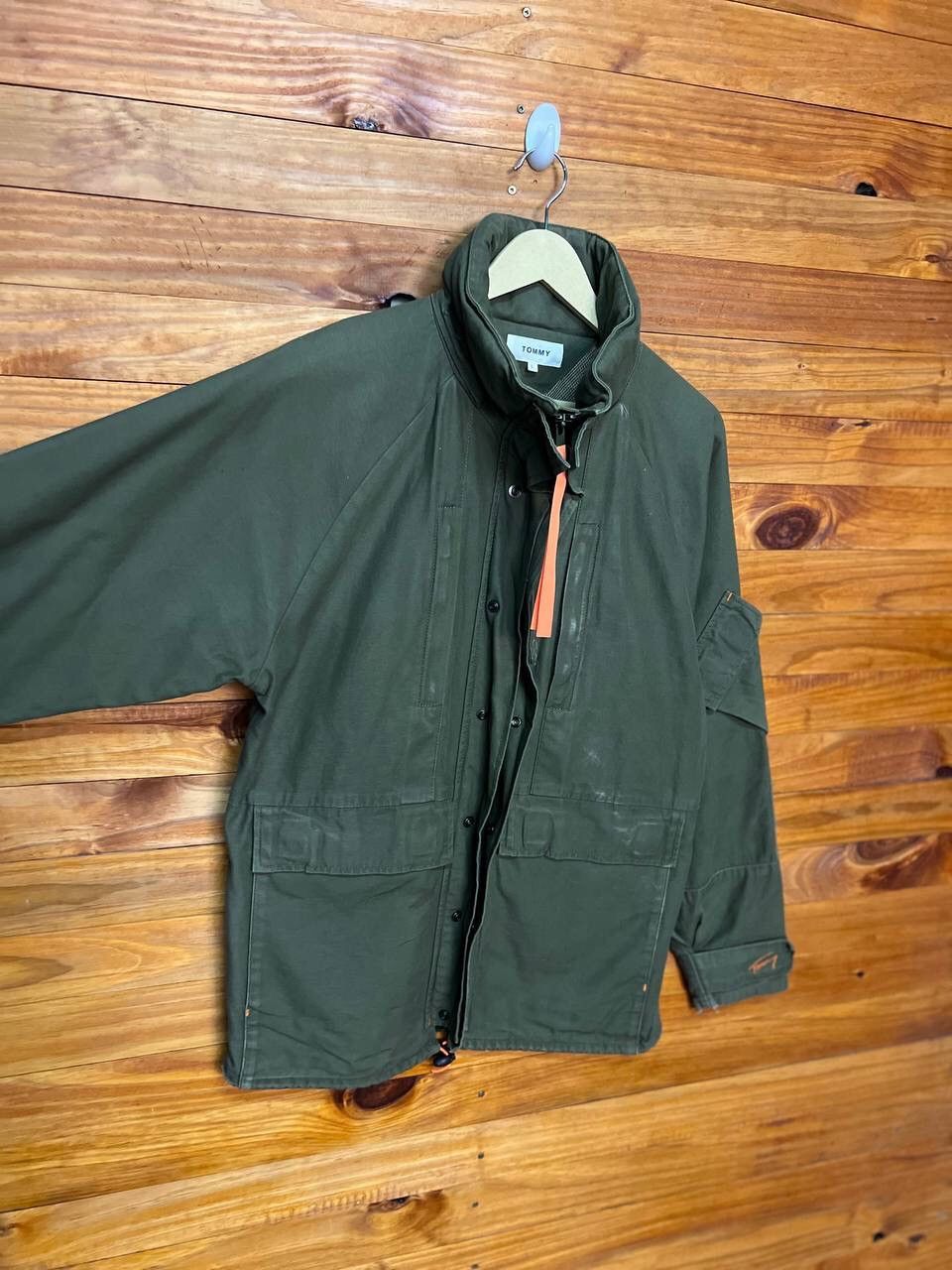 Tommy Hilfiger TOMMY HILFIGER ARMY STYLE JACKET Size US L / EU 52-54 / 3 - 6 Thumbnail