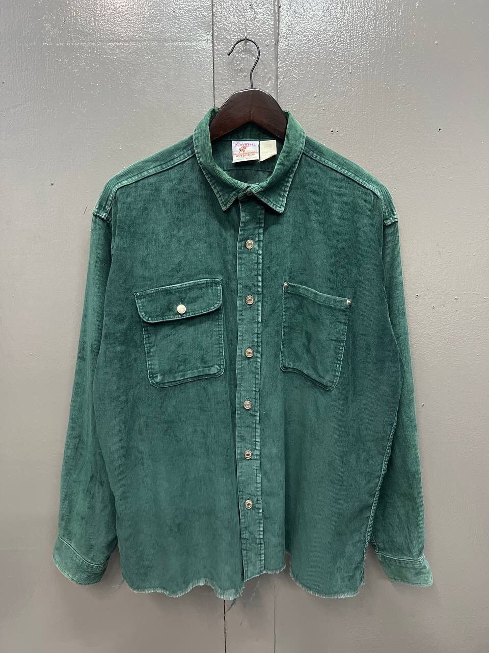 image of Made In USA x Outdoor Life Vintage Prentiss Outdoors Flannel in Green, Men's (Size Large)