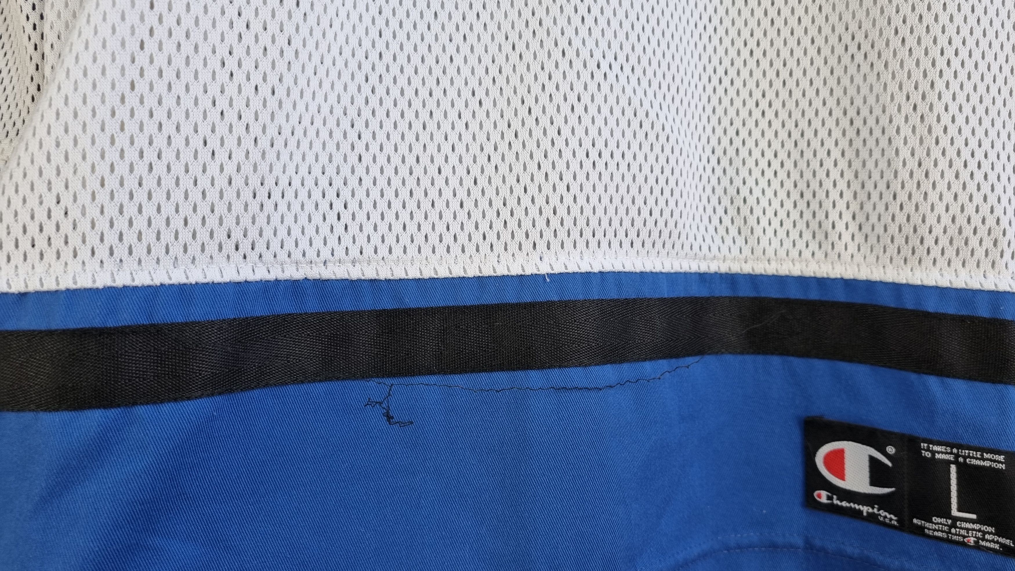 Champion × Vintage 90s Champion Big Embroidered Logo Hockey Jersey Rare Size US L / EU 52-54 / 3 - 12 Thumbnail