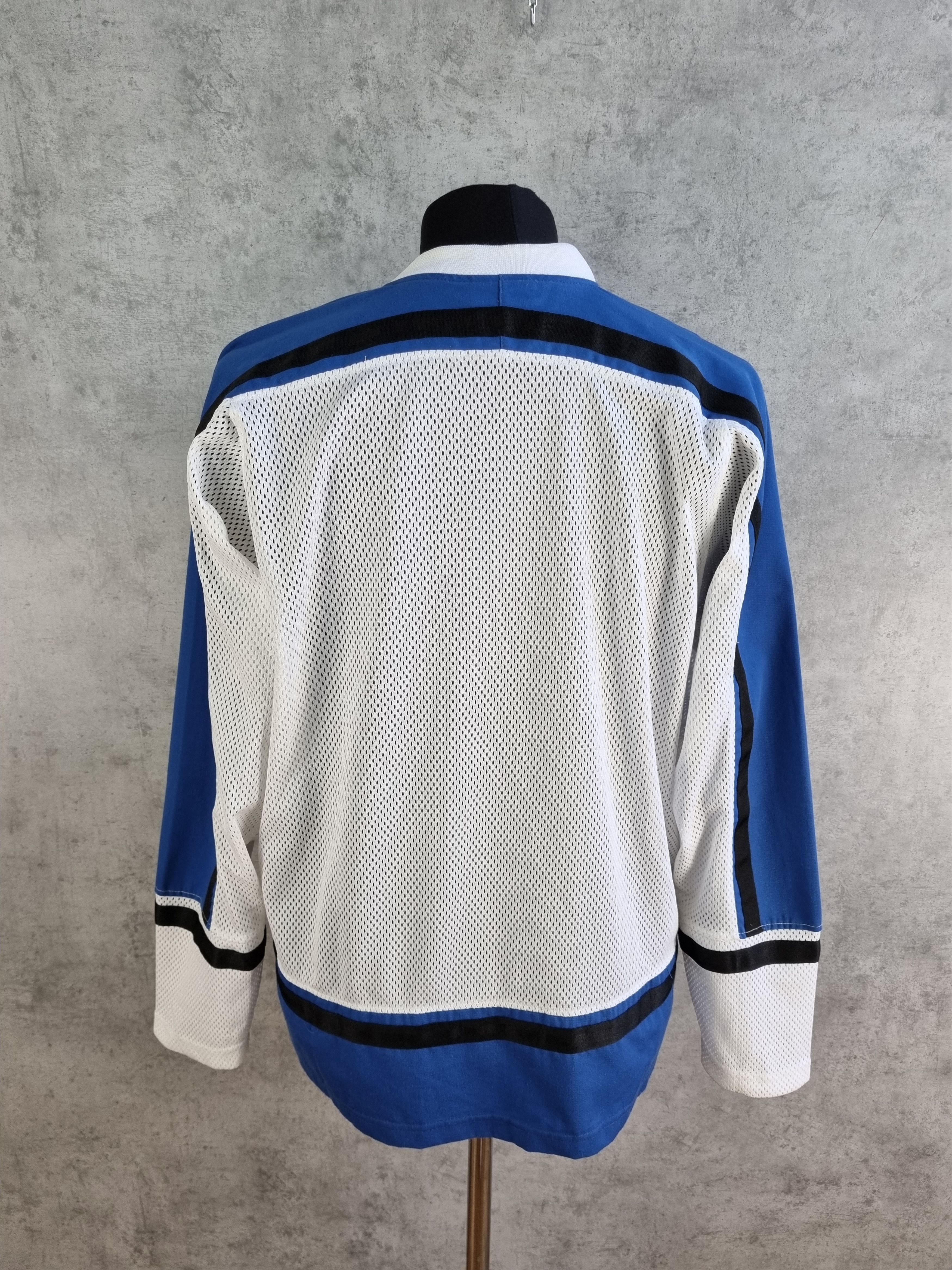 Champion × Vintage 90s Champion Big Embroidered Logo Hockey Jersey Rare Size US L / EU 52-54 / 3 - 2 Thumbnail