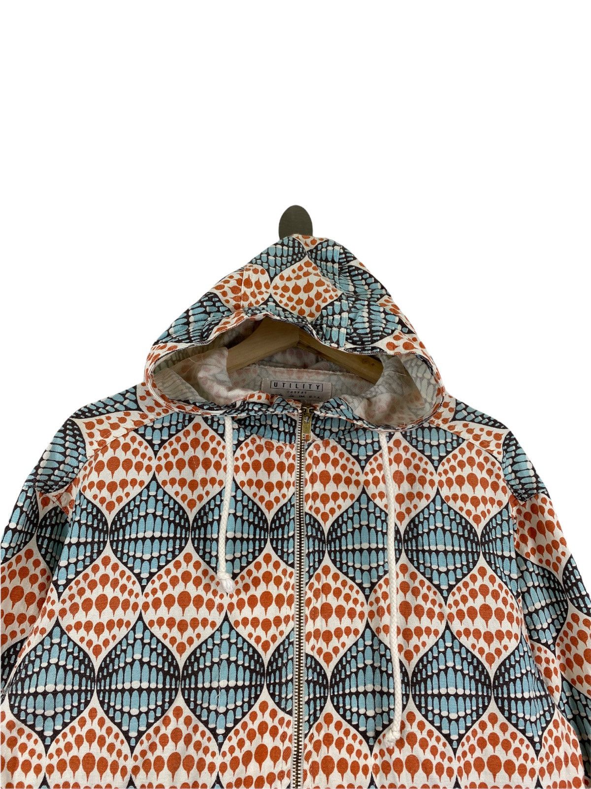 Other UTILITY CANVAS HOODIE NICE DESIGN Size US XS / EU 42 / 0 - 6 Thumbnail