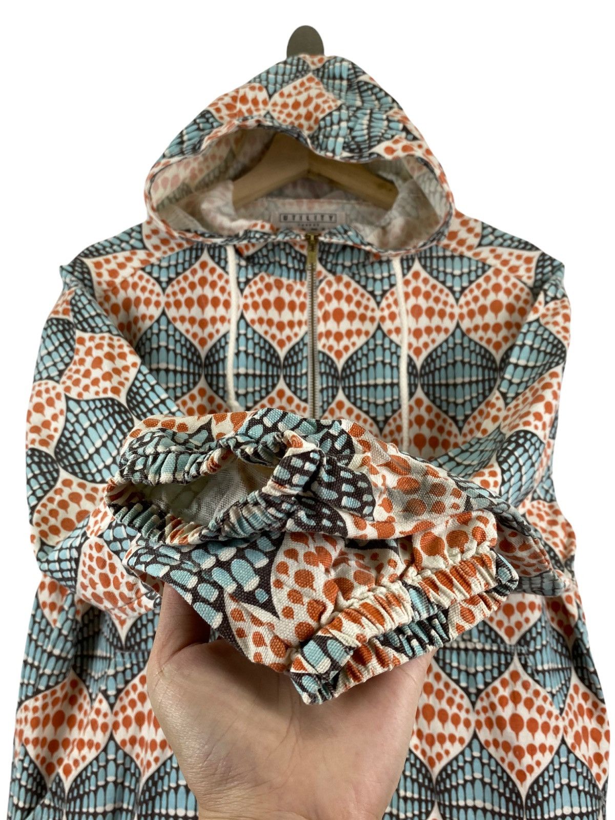 Other UTILITY CANVAS HOODIE NICE DESIGN Size US XS / EU 42 / 0 - 9 Thumbnail