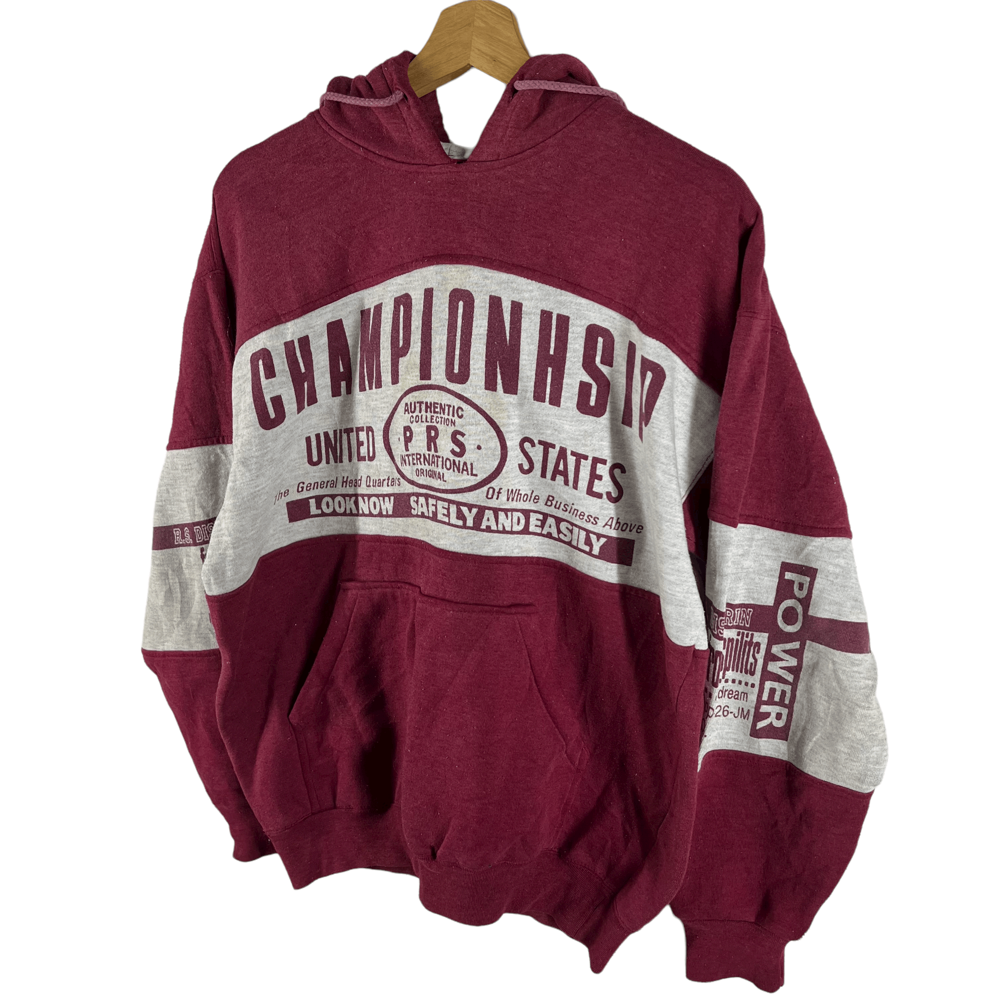 Japanese Brand PRS INTERNATIONAL CHAMPIONHSIP HOODIES Size US L / EU 52-54 / 3 - 2 Thumbnail