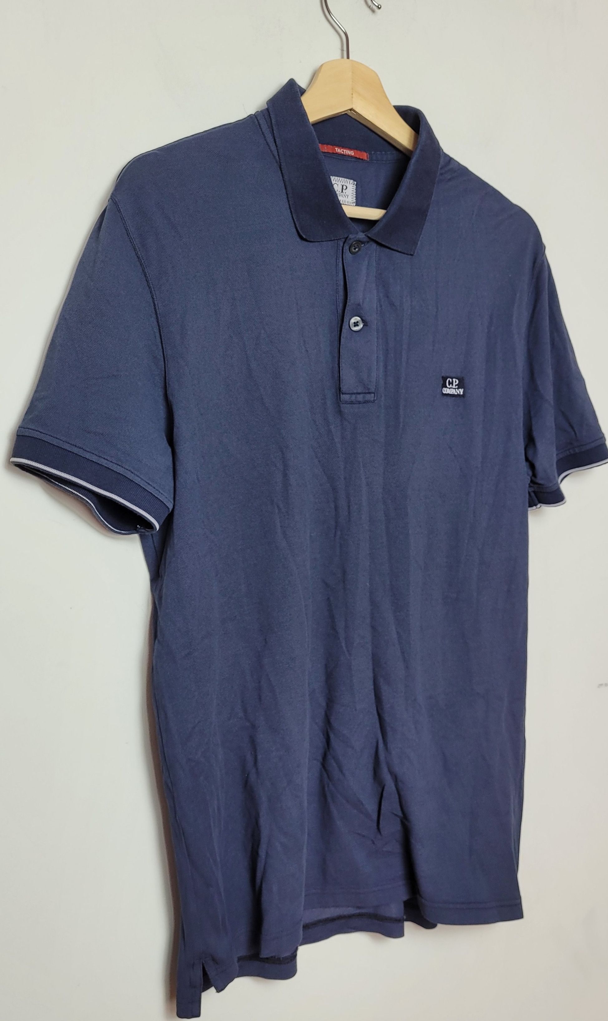 C.P. Company × Massimo Osti CP Company Polo T-shirt Size US L / EU 52-54 / 3 - 4 Thumbnail