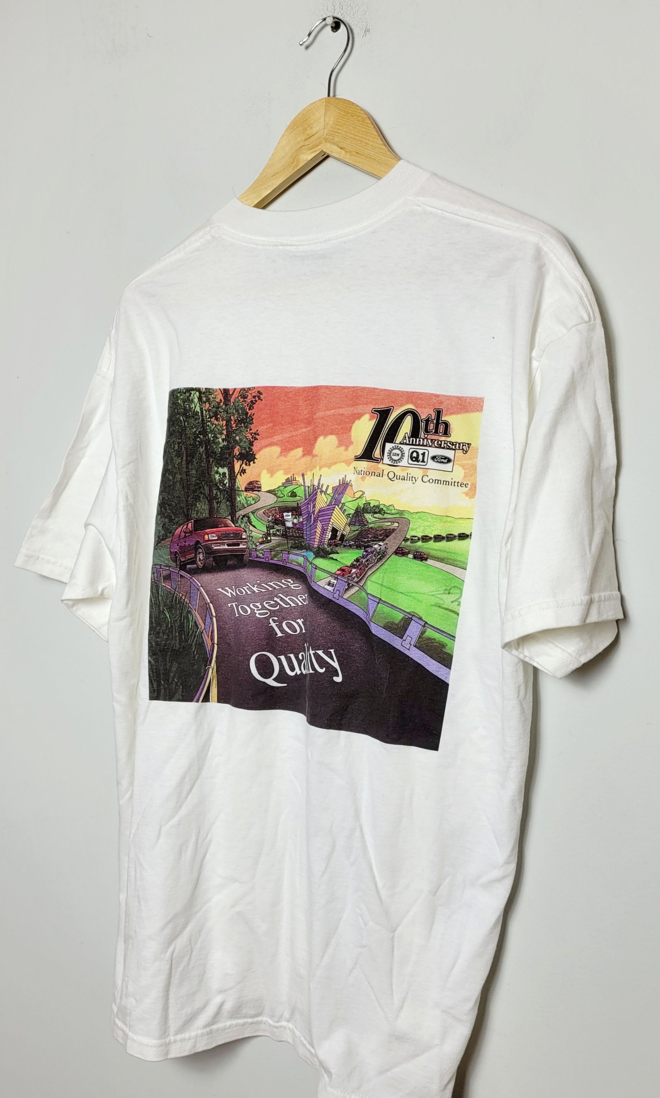 Lee Lee Made in USA Ford Vintage T-shirt Size US XL / EU 56 / 4 - 3 Thumbnail