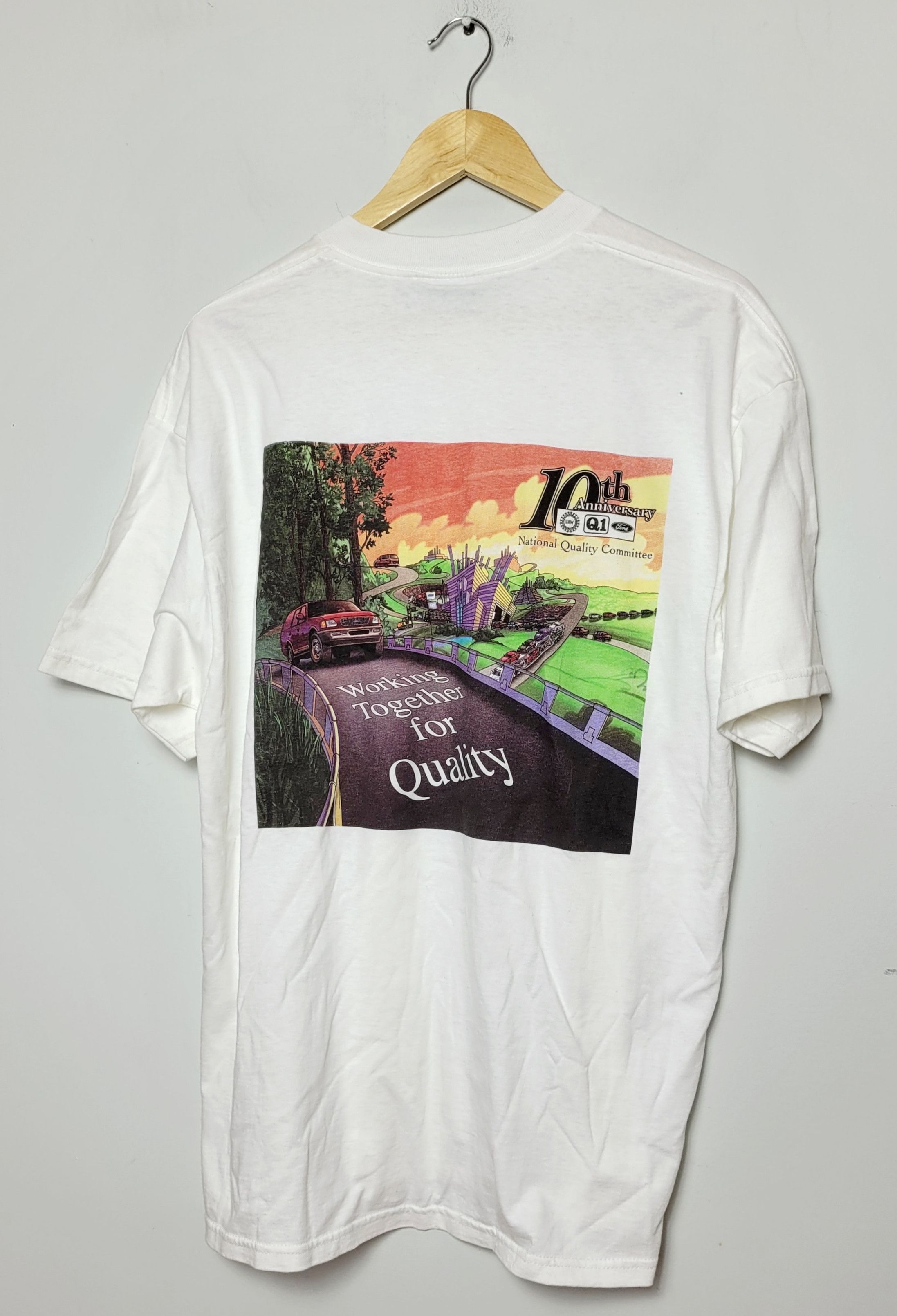 Lee Lee Made in USA Ford Vintage T-shirt Size US XL / EU 56 / 4 - 1 Thumbnail