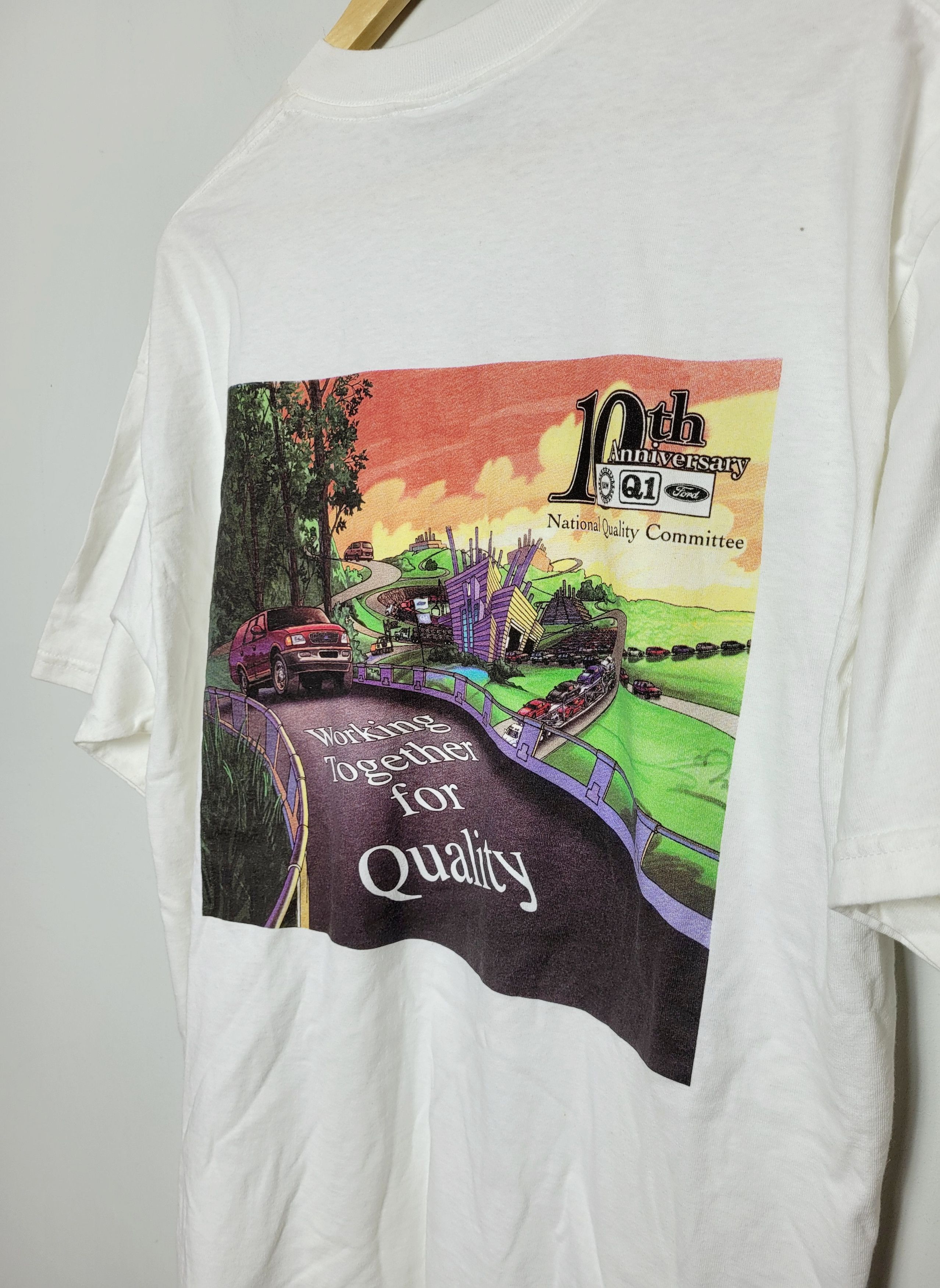 Lee Lee Made in USA Ford Vintage T-shirt Size US XL / EU 56 / 4 - 5 Thumbnail