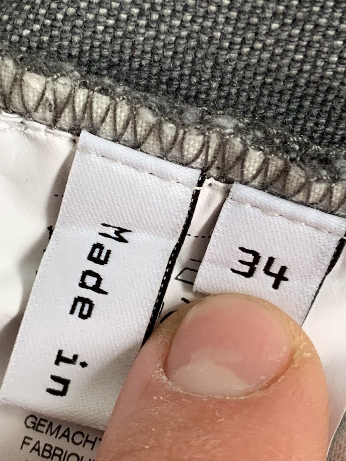 Balenciaga Balenciaga Paris Grey Jeans Size US 34 / EU 50 - 9 Thumbnail