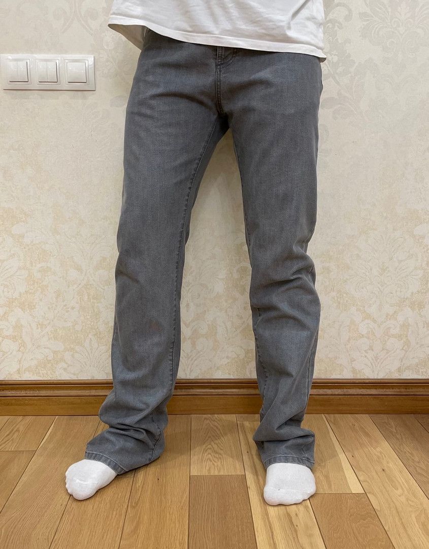 Balenciaga Balenciaga Paris Grey Jeans Size US 34 / EU 50 - 1 Thumbnail