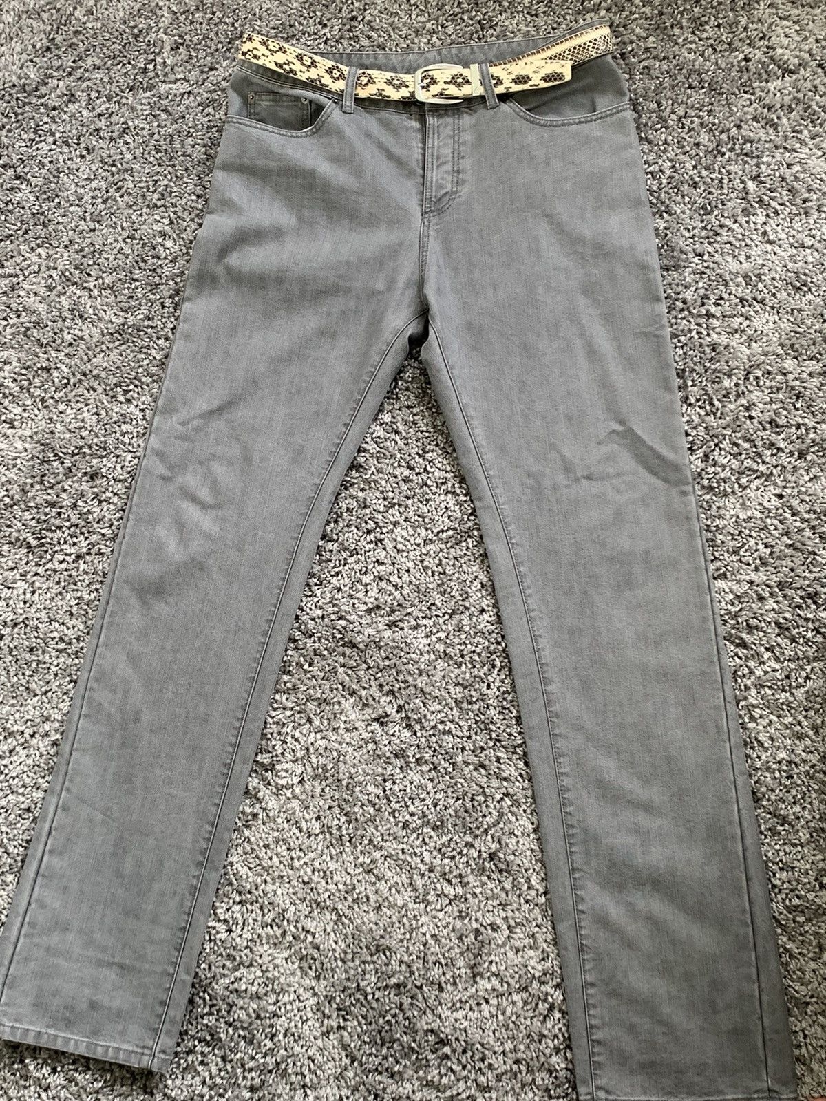 Balenciaga Balenciaga Paris Grey Jeans Size US 34 / EU 50 - 3 Thumbnail