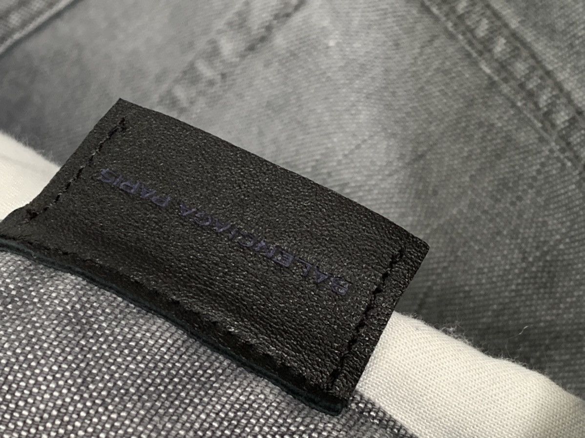 Balenciaga Balenciaga Paris Grey Jeans Size US 34 / EU 50 - 15 Thumbnail
