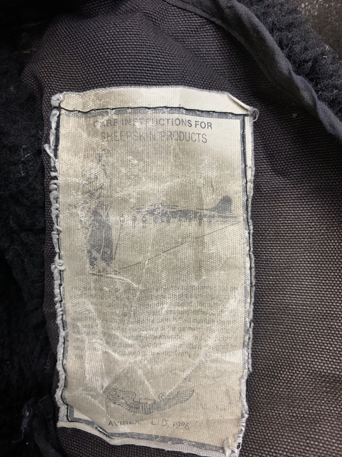 Avirex 🔥VTG AVIREX TYPE B-3 SHEEPSKIN LEATHER JACKETS AVIATOR Size US M / EU 48-50 / 2 - 9 Thumbnail