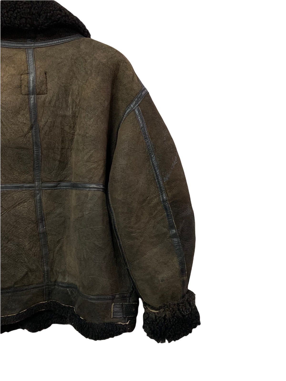 Avirex 🔥VTG AVIREX TYPE B-3 SHEEPSKIN LEATHER JACKETS AVIATOR Size US M / EU 48-50 / 2 - 7 Thumbnail