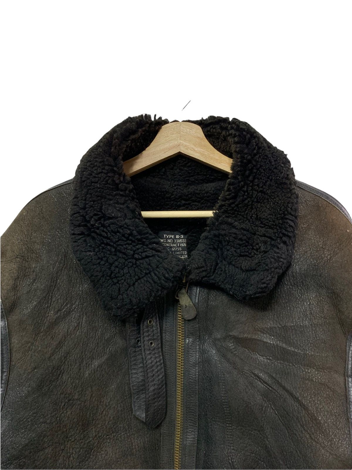 Avirex 🔥VTG AVIREX TYPE B-3 SHEEPSKIN LEATHER JACKETS AVIATOR Size US M / EU 48-50 / 2 - 4 Thumbnail