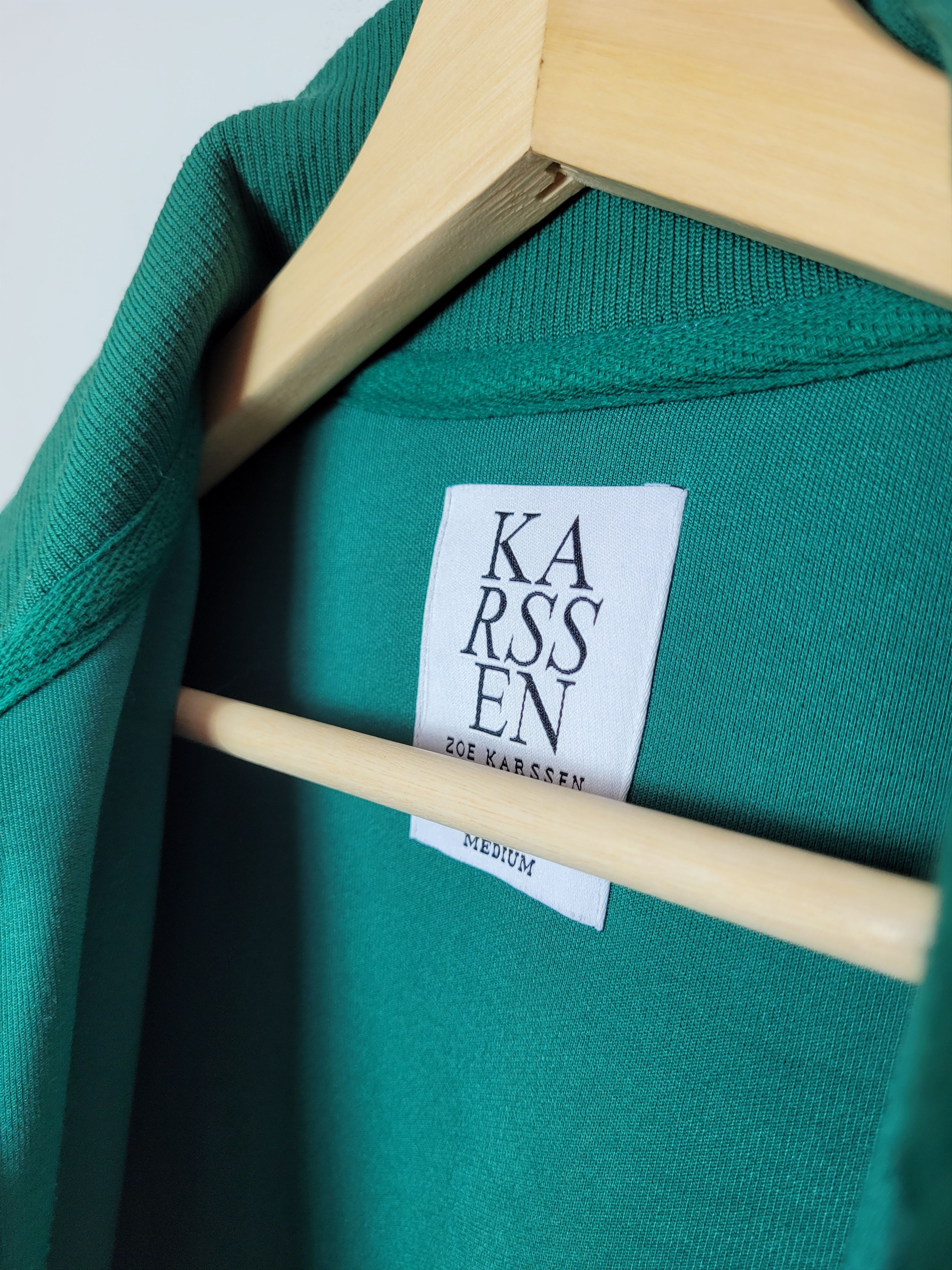 Designer × Japanese Brand Zoe Karssen Zip Sweatshirt Size US M / EU 48-50 / 2 - 9 Thumbnail