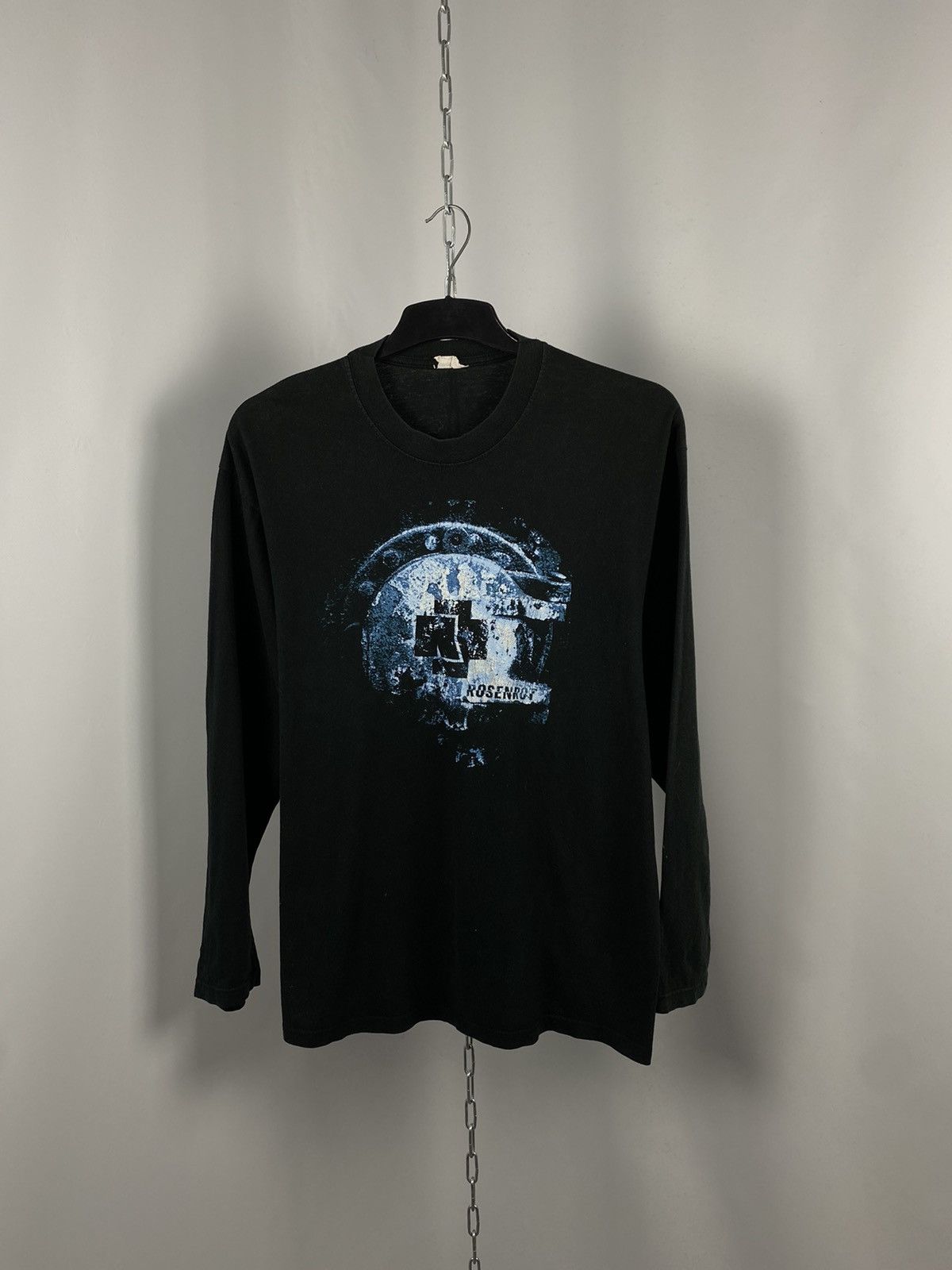 Band Tees Rammstein long sleeve big logo rock band tee vintage size XL Size US XL / EU 56 / 4 - 1 Thumbnail