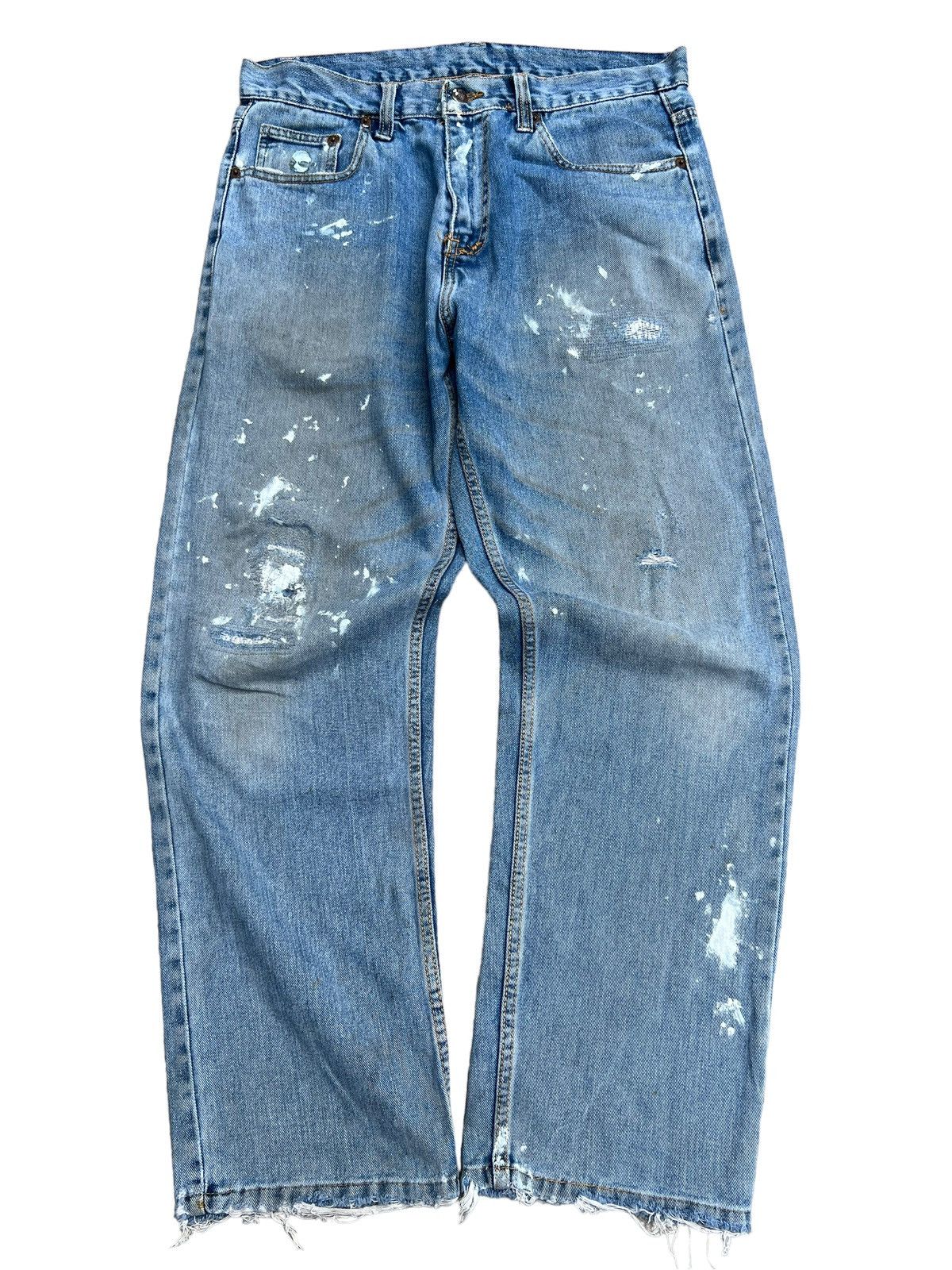 If Six Was Nine Personal Rags Vintage painter distress bootcut denim ...