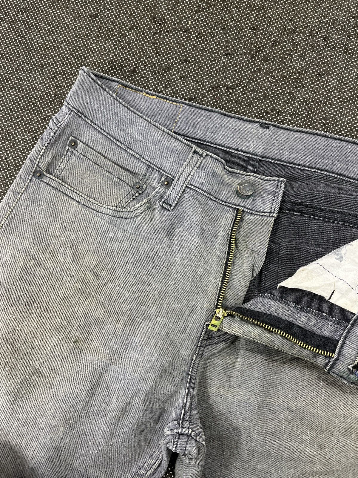Levi's Vintage Levis 511 Jeans Grey Denim - J430 Size US 32 / EU 48 - 6 Thumbnail