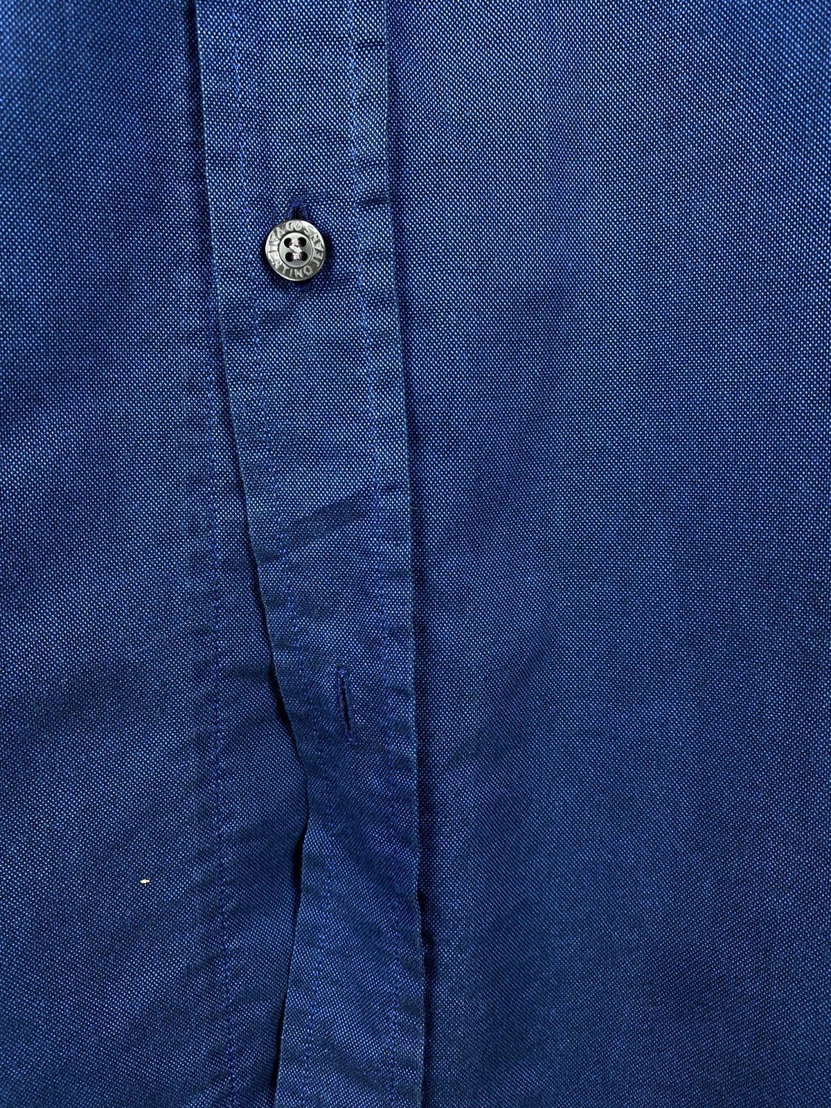 Valentino Valentino shirt long sleeve blue vintage luxury size XL Size US XL / EU 56 / 4 - 3 Thumbnail