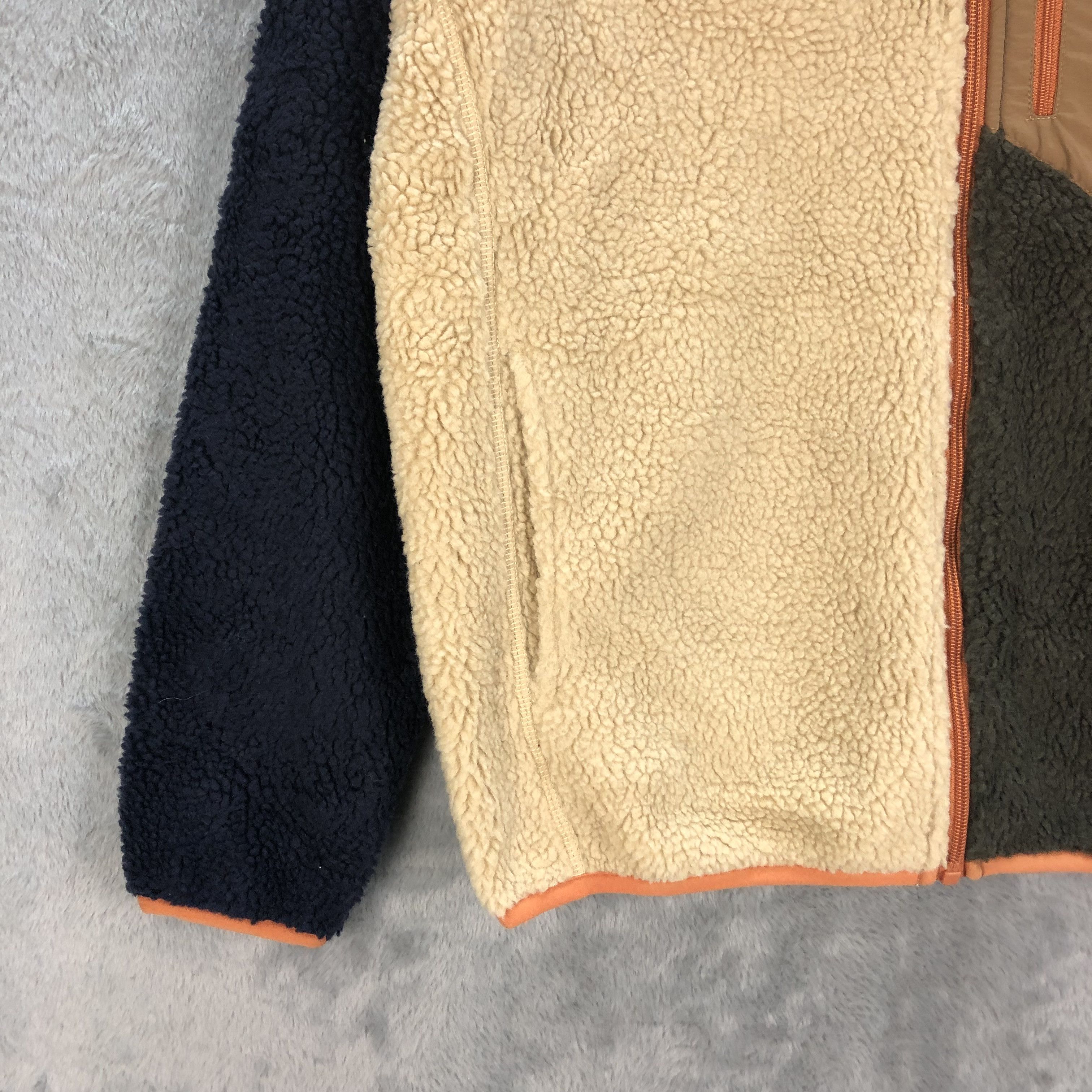 Japanese Brand OUTDOOR MULTICOLOR DEEP PILE FLEECE #6550-73 Size US M / EU 48-50 / 2 - 4 Thumbnail