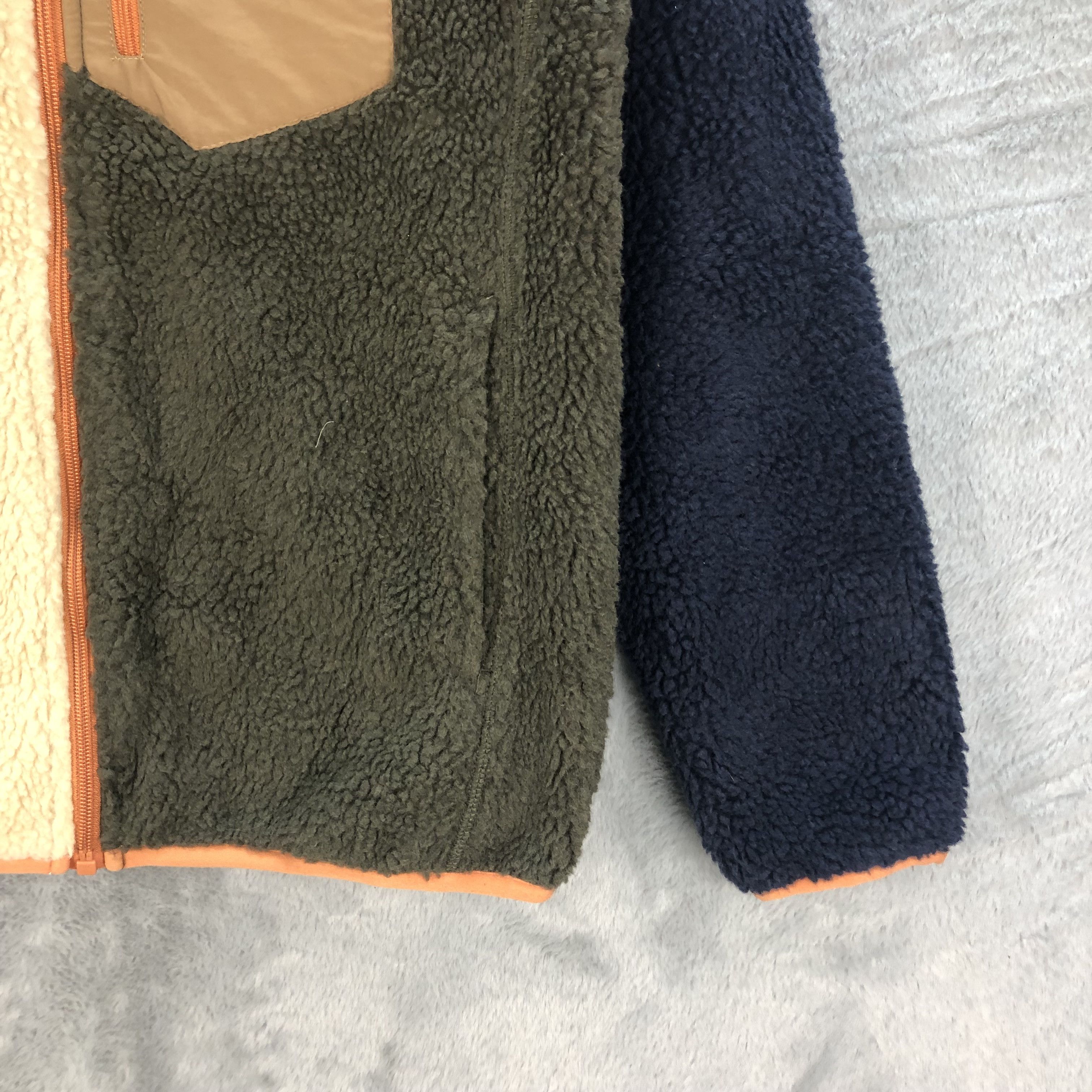 Japanese Brand OUTDOOR MULTICOLOR DEEP PILE FLEECE #6550-73 Size US M / EU 48-50 / 2 - 5 Thumbnail