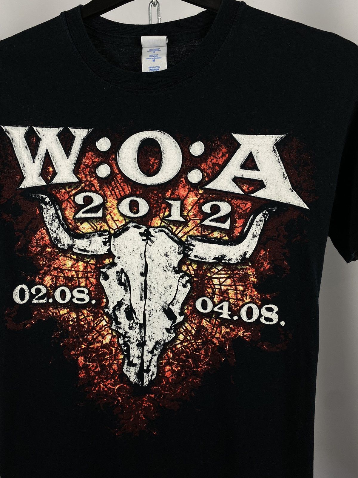 Band Tees Wacken WOA rock tee band tee T-shirts big logo size M Size US S / EU 44-46 / 1 - 3 Thumbnail