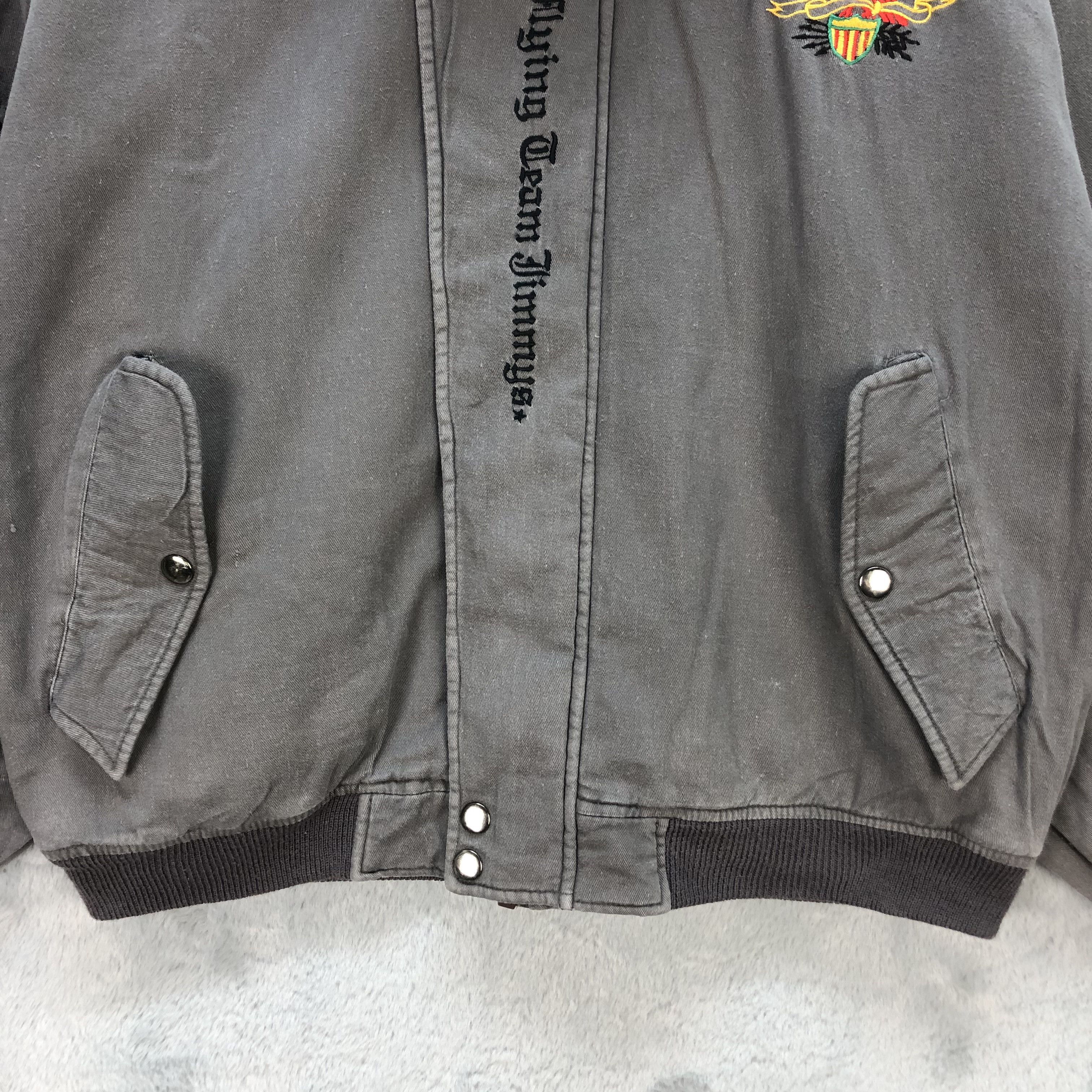 Japanese Brand FLYING TEAM JIMMY NEW YORK CITY SHEARLING JACKET #6570-74 Size US S / EU 44-46 / 1 - 7 Thumbnail