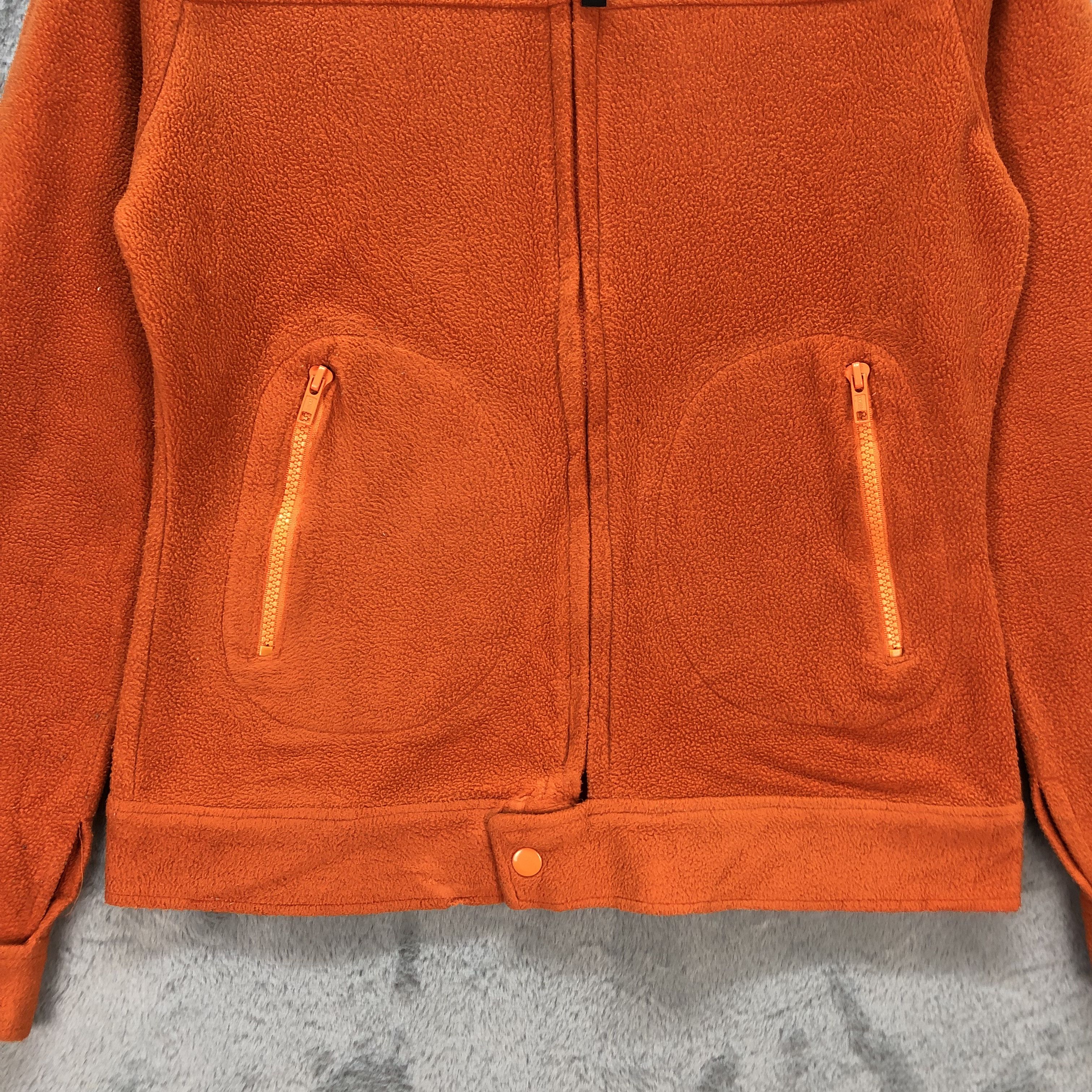 Hysteric Glamour HYSTERIC GLAMOUR ORANGE FLEECE CROPPED JACKET #6579-75 Size XS / US 0-2 / IT 36-38 - 5 Thumbnail