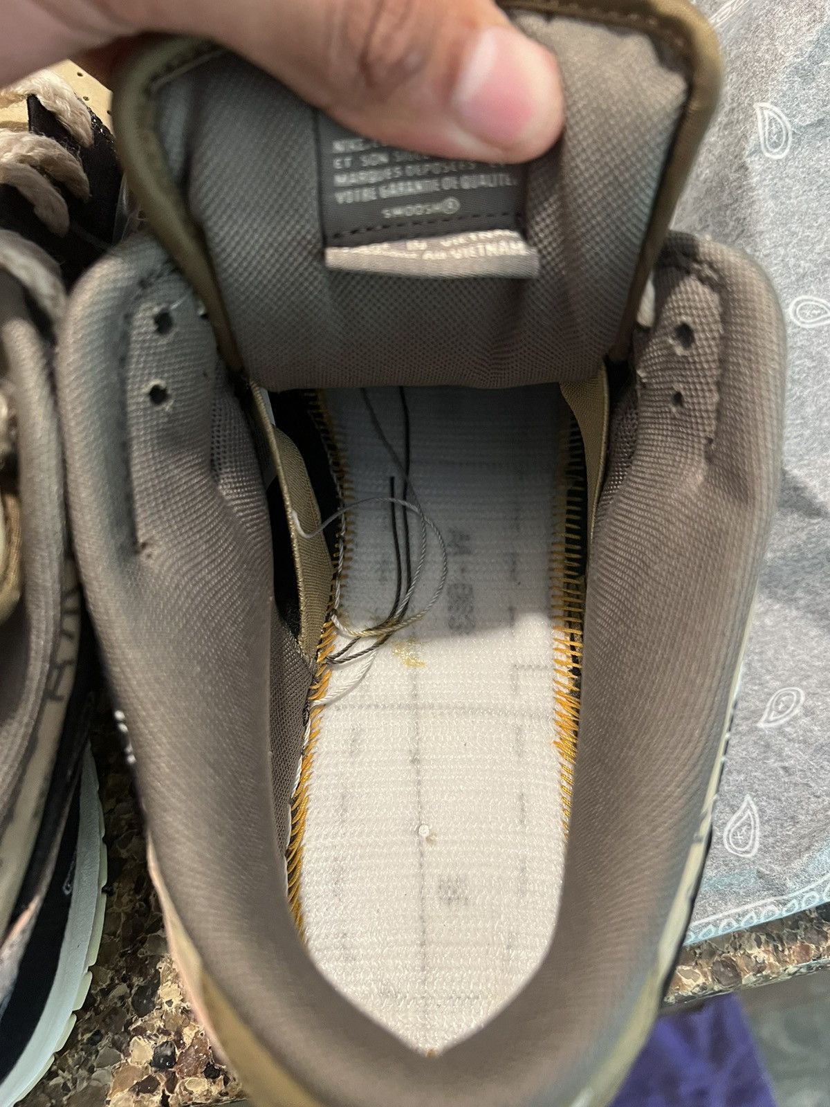 Nike × Travis Scott Travis Scott Nike SB Dunk Low “Cactus Jack” Size US 13 / EU 46 - 20 Thumbnail