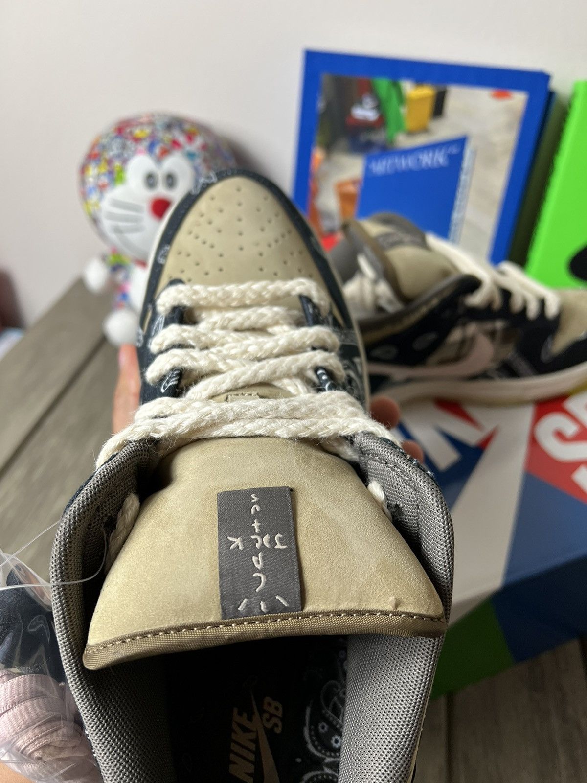 Nike × Travis Scott Travis Scott Nike SB Dunk Low “Cactus Jack” Size US 13 / EU 46 - 5 Thumbnail