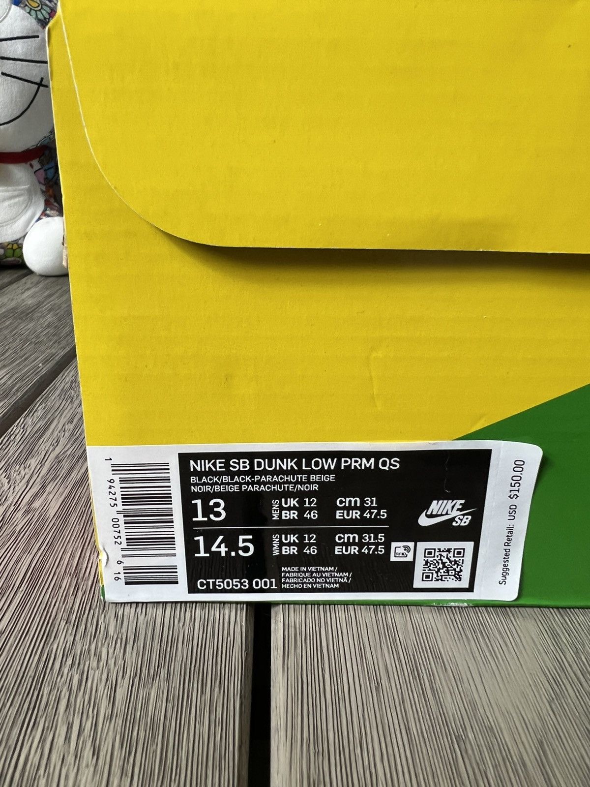 Nike × Travis Scott Travis Scott Nike SB Dunk Low “Cactus Jack” Size US 13 / EU 46 - 12 Thumbnail