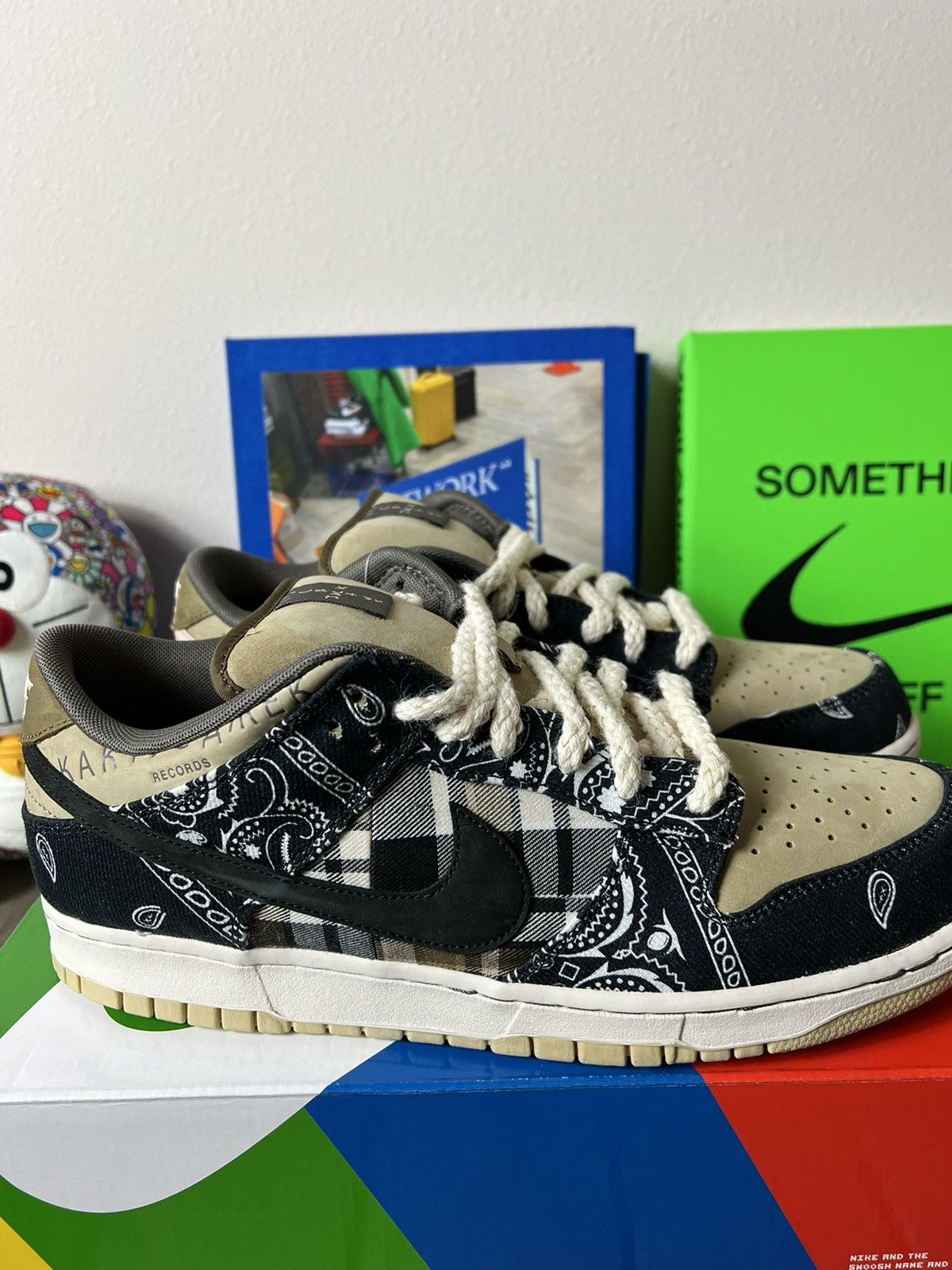 Nike × Travis Scott Travis Scott Nike SB Dunk Low “Cactus Jack” Size US 13 / EU 46 - 3 Thumbnail