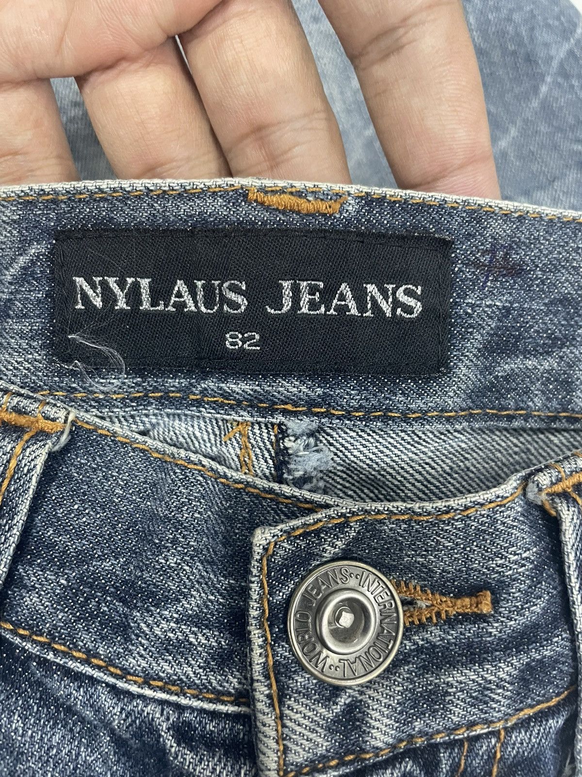 If Six Was Nine Vintage Nylaus Japan Double Waist Jeans Hysteric Style Size US 32 / EU 48 - 9 Thumbnail