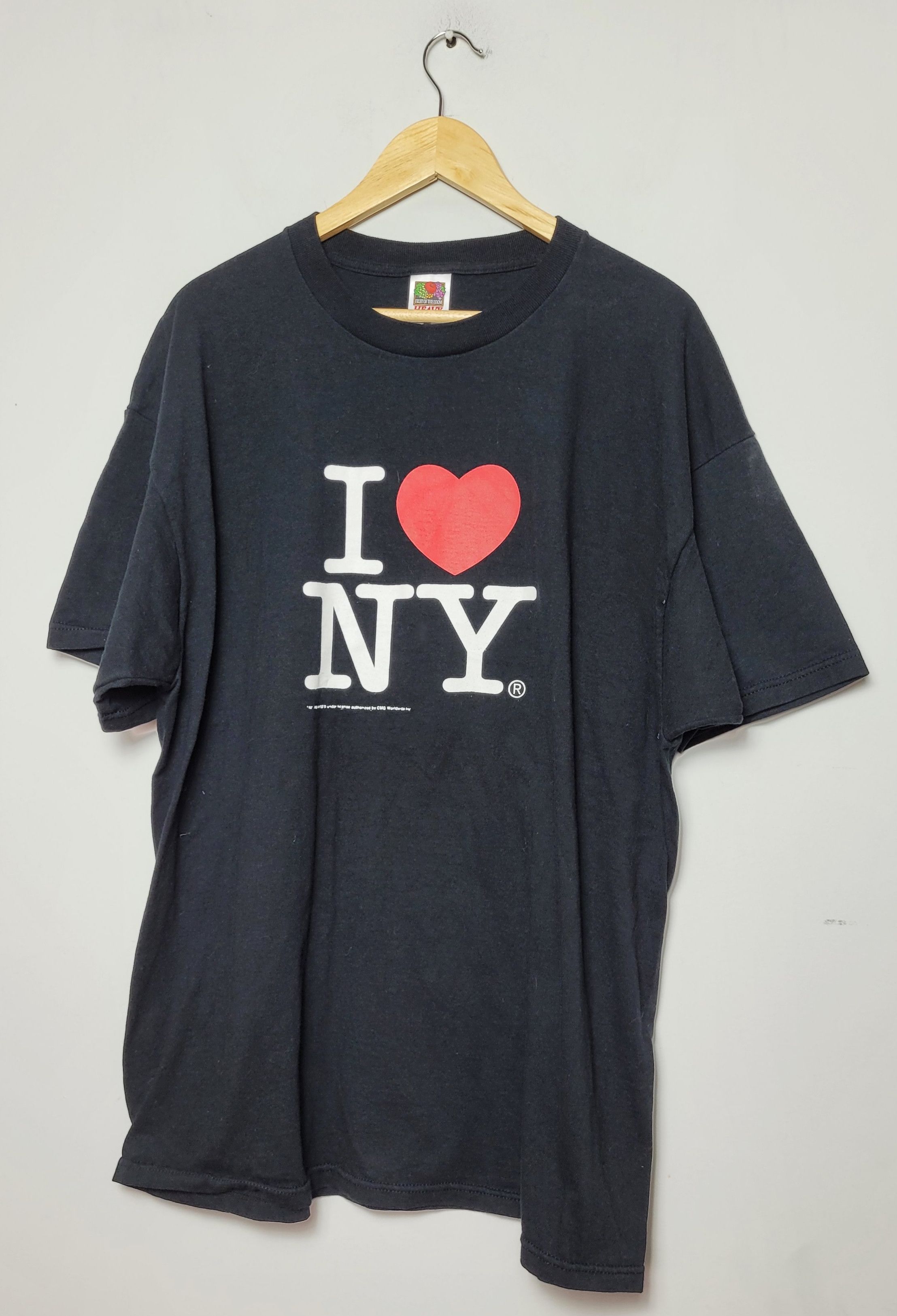 Fruit Of The Loom × Vintage NEW YORK Vintage 2002 T-shirt Size US XXL / EU 58 / 5 - 1 Thumbnail