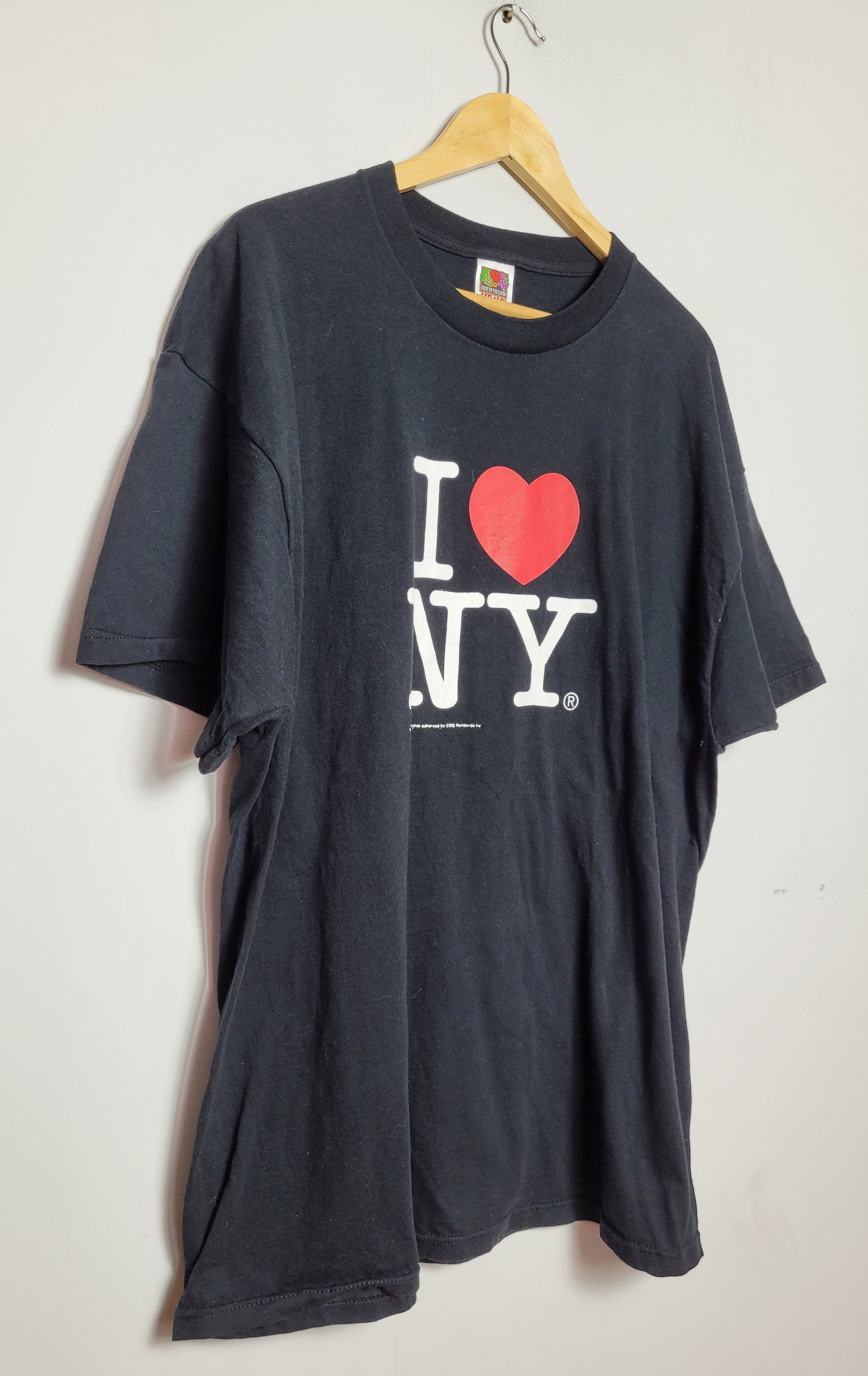 Fruit Of The Loom × Vintage NEW YORK Vintage 2002 T-shirt Size US XXL / EU 58 / 5 - 3 Thumbnail