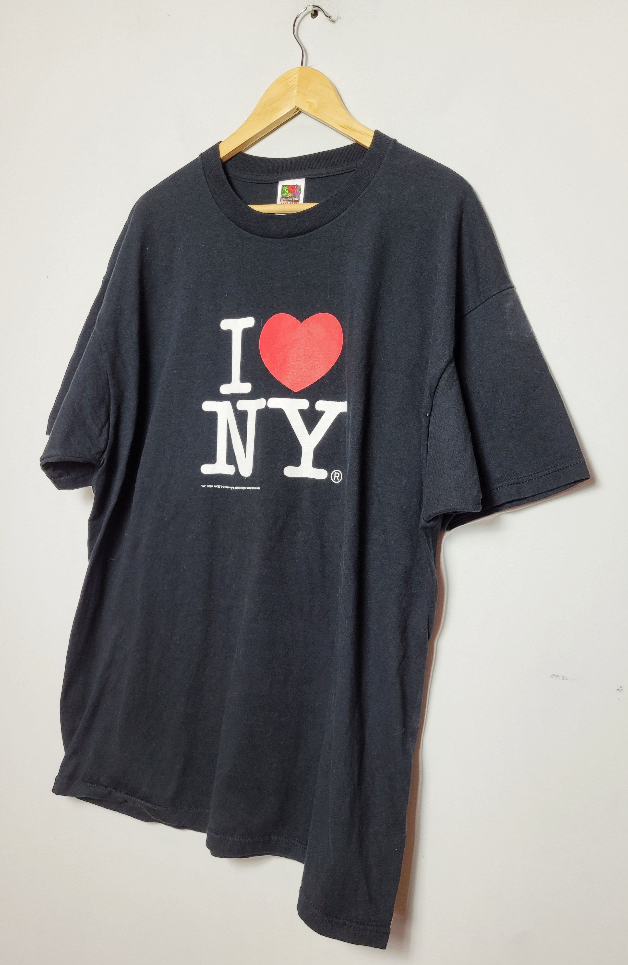 Fruit Of The Loom × Vintage NEW YORK Vintage 2002 T-shirt Size US XXL / EU 58 / 5 - 2 Thumbnail