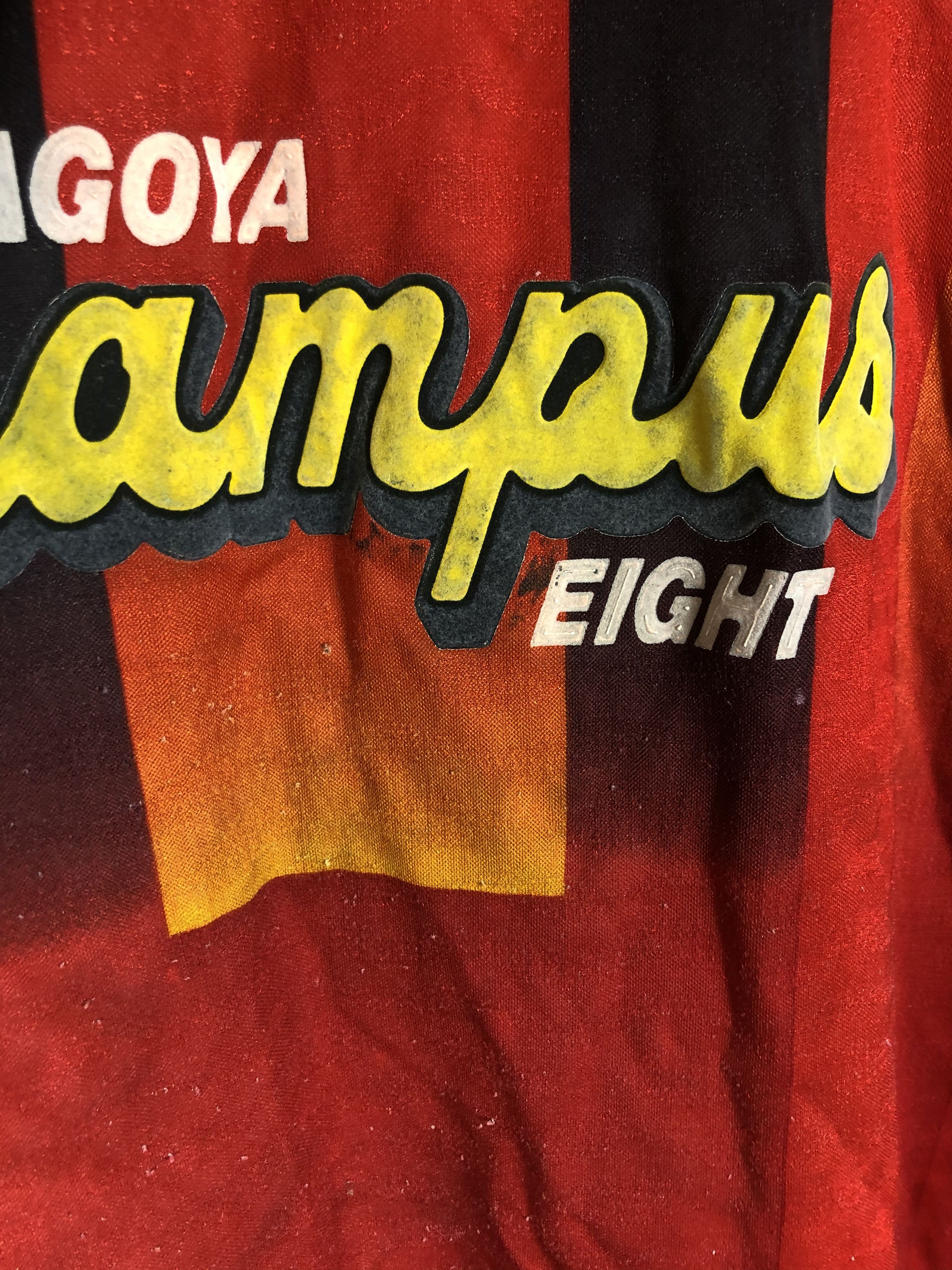 Umbro Vintage Nagoya Crampus Eight Umbro Japan Soccer Jersey Shirt Size US L / EU 52-54 / 3 - 11 Thumbnail